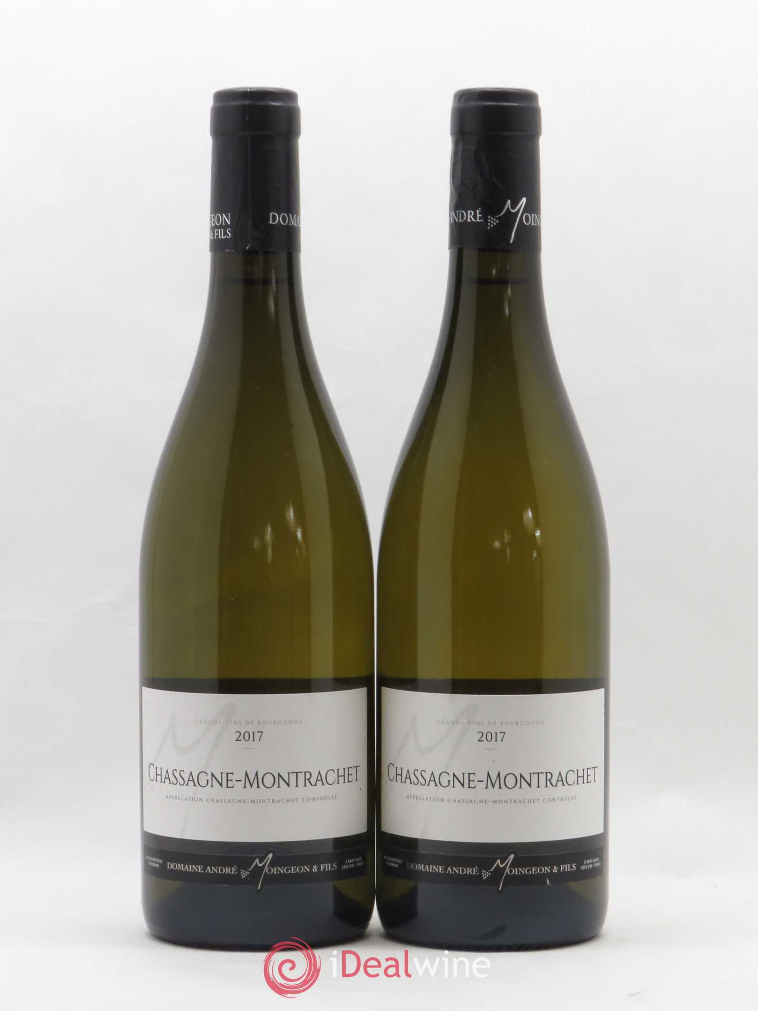 Chassagne-Montrachet Domaine André Moingeon 2017 - Posten von 2 Flaschen - 0