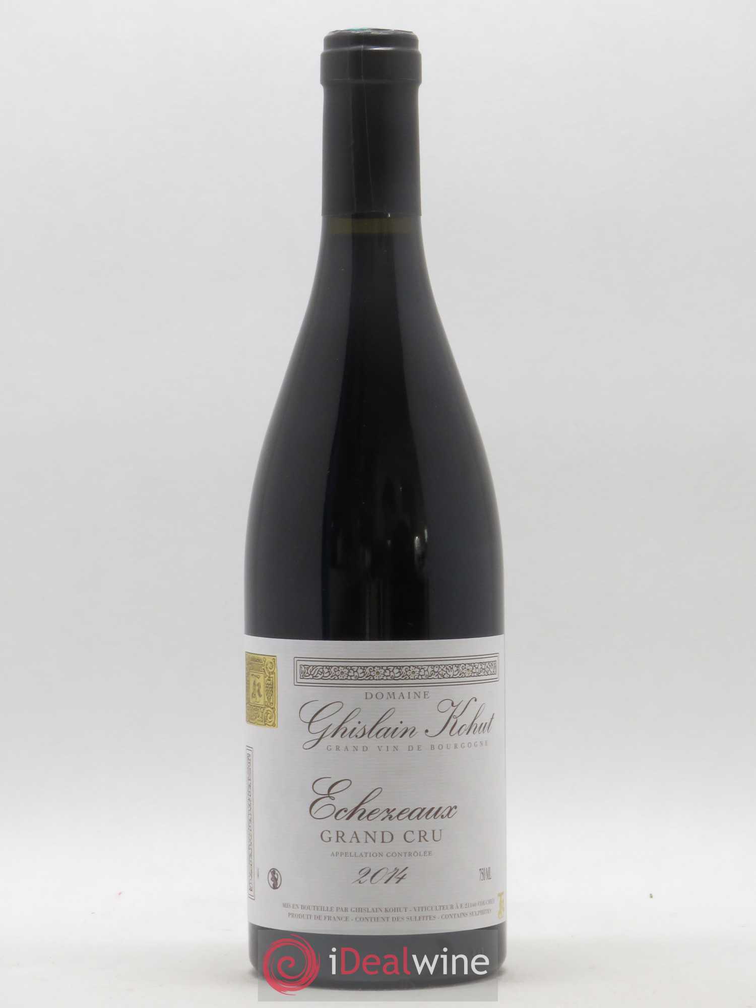 Echezeaux Grand Cru Domaine Ghislain Kohut (sans prix de réserve) 2014 - Posten von 1 Flasche - 0