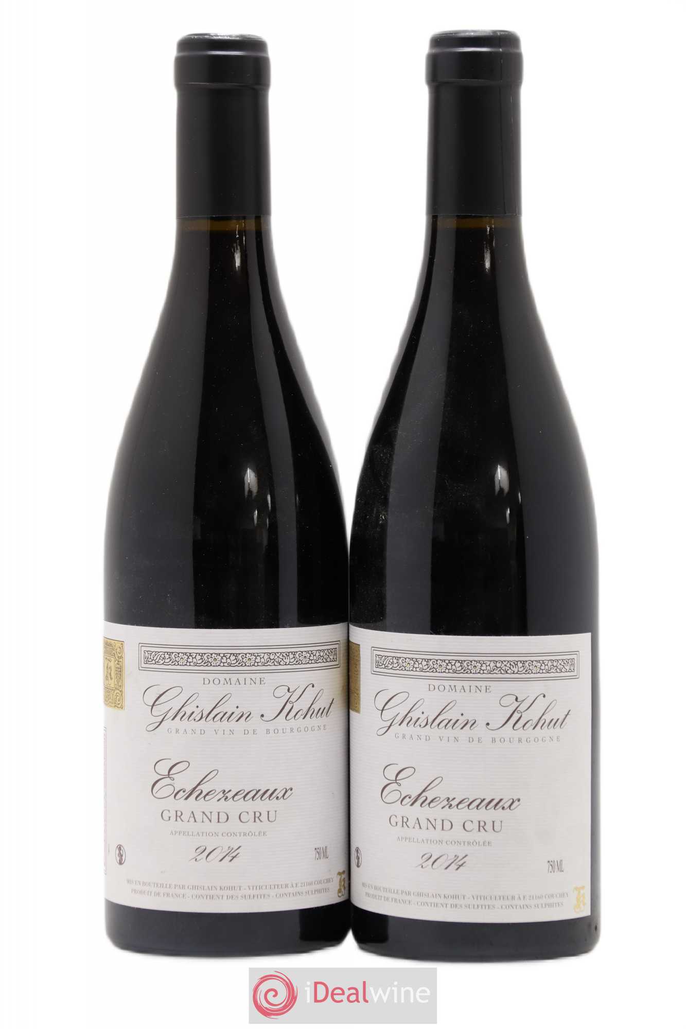 Echezeaux Grand Cru Domaine Ghislain Kohut (sans prix de réserve) 2014 - Posten von 2 Flaschen - 0