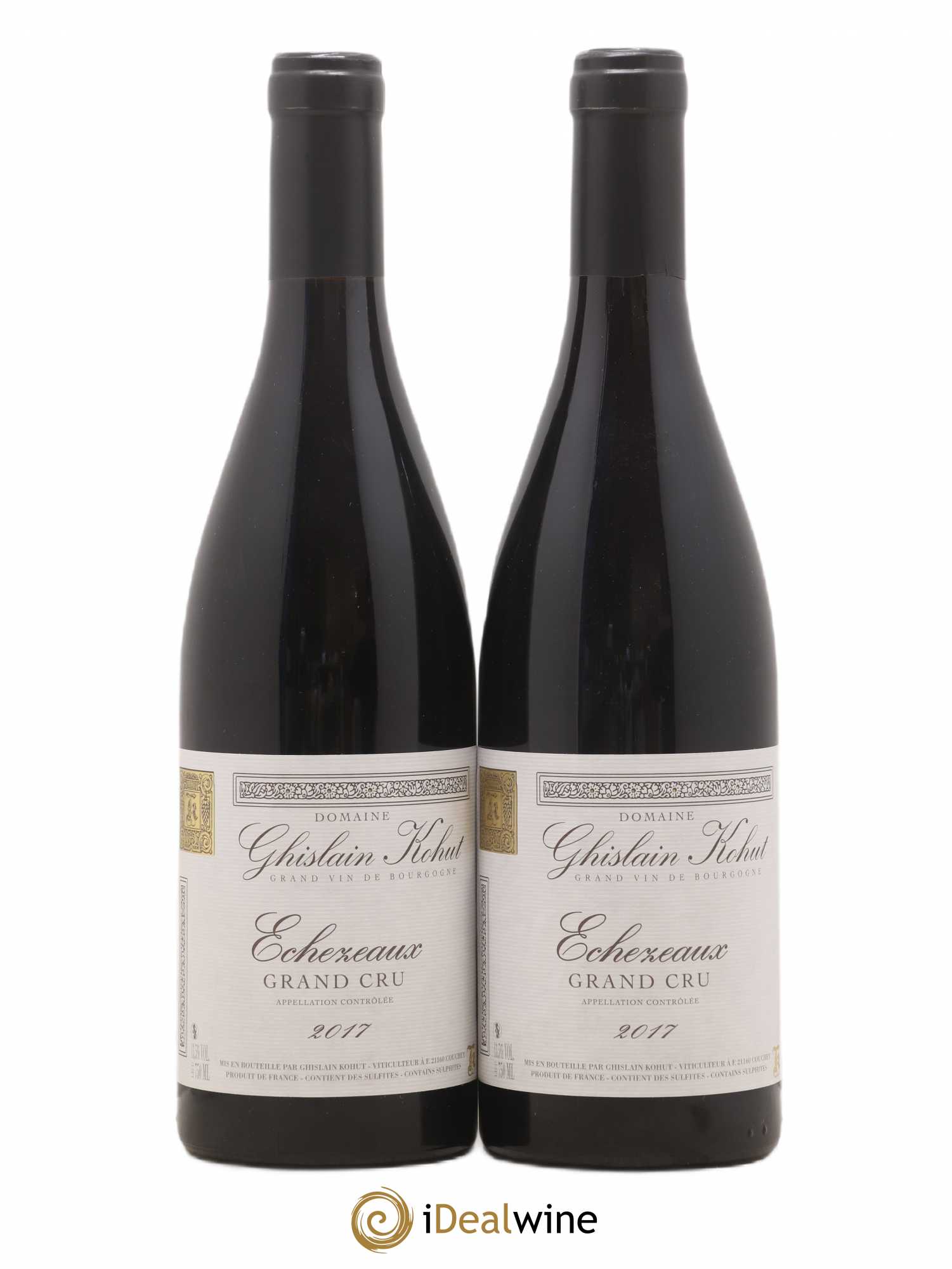 Echezeaux Grand Cru Ghislain Kohut (sans prix de réserve) 2017 - Posten von 2 Flaschen - 0