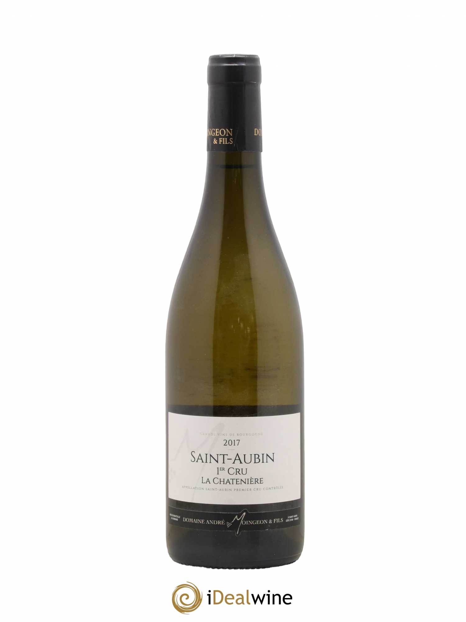 Saint-Aubin 1er Cru La Chateniere Domaine André Moingeon (sans prix de réserve) 2017 - Posten von 1 Flasche - 0