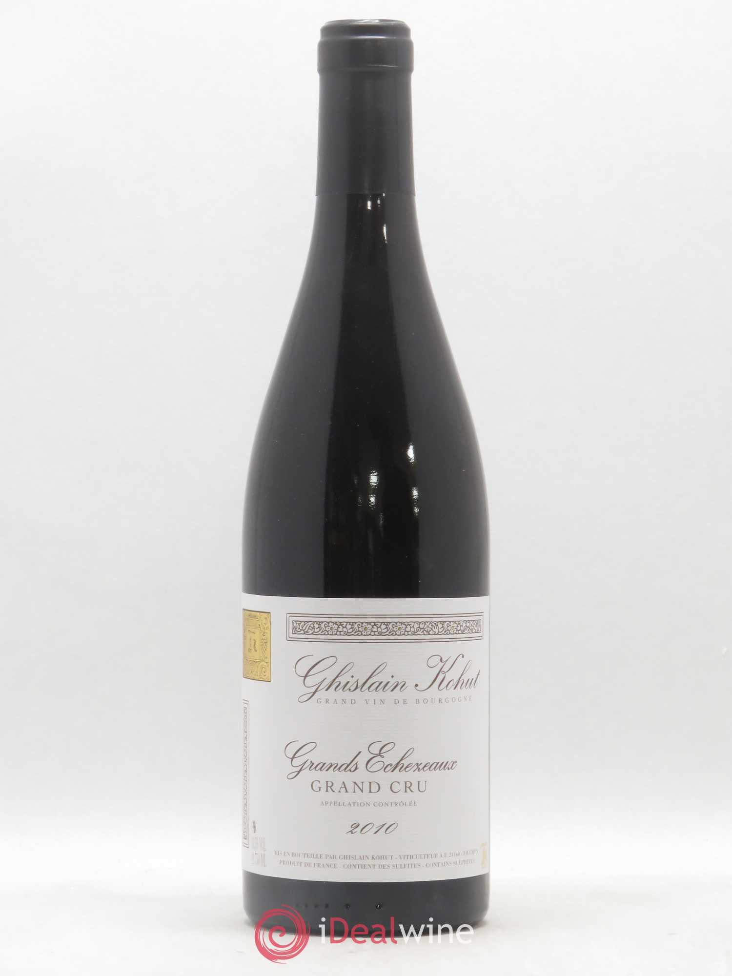 Grands-Echezeaux Grand Cru Domaine Kohut 2010 - Lot de 1 bouteille - 0