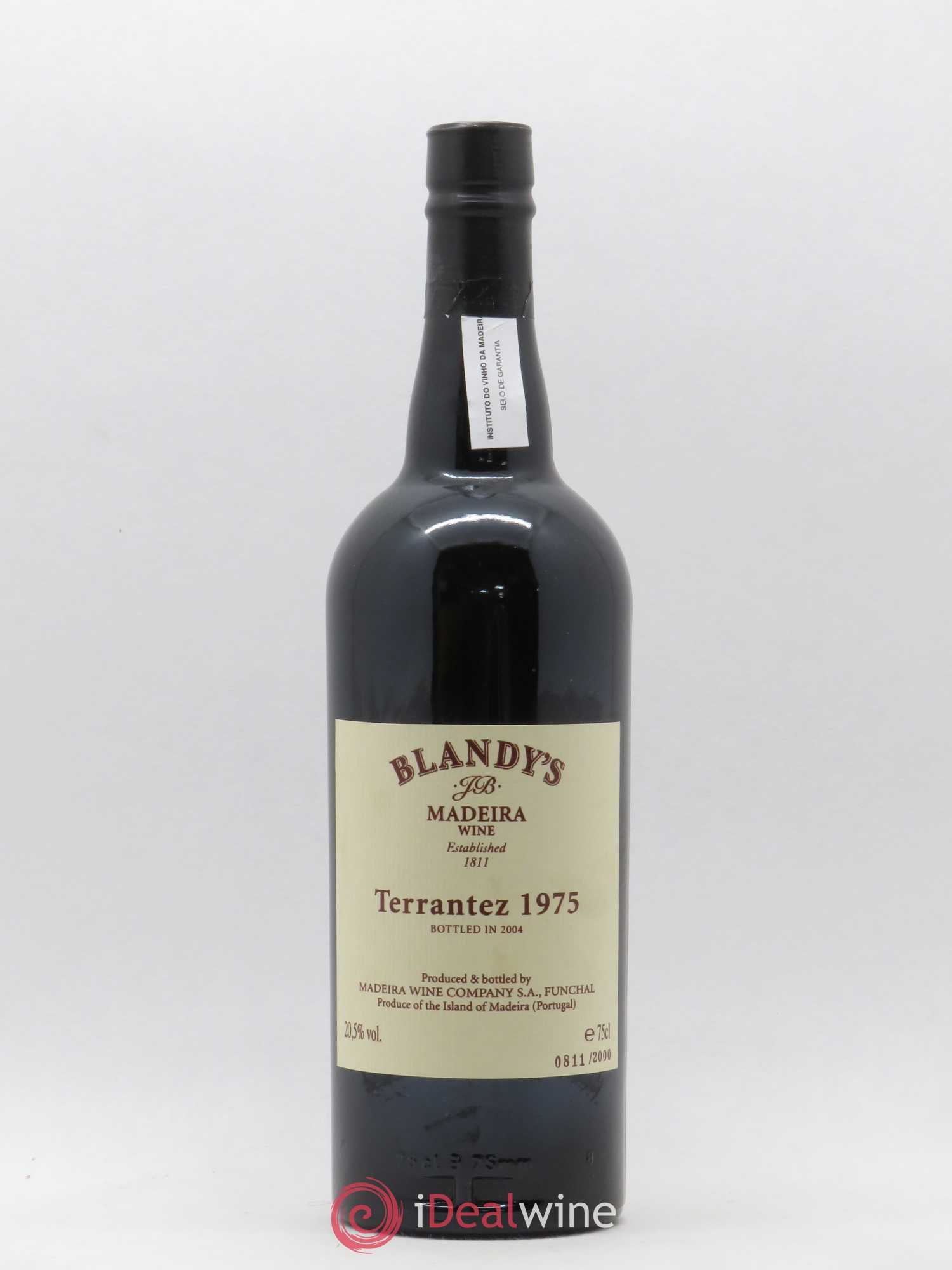 Madère Blandy's Terrantez Vintage 1975 - Posten von 1 Flasche - 1