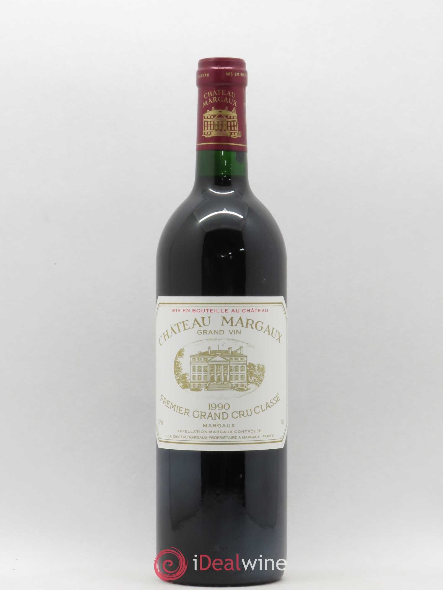 Château Margaux 1er Grand Cru Classé 1990 - Lot de 1 bouteille - 0