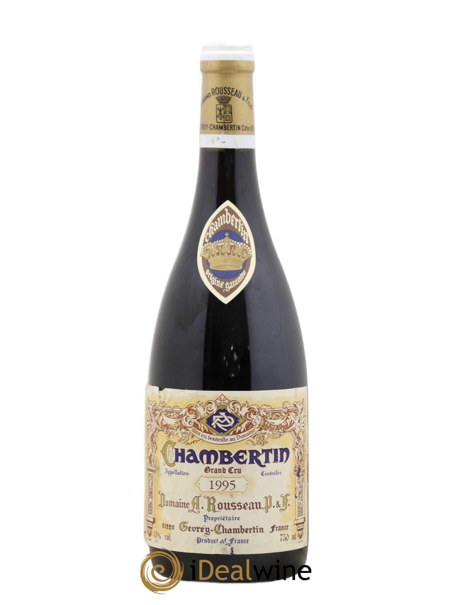 Chambertin Grand Cru Armand Rousseau (Domaine) 1995 - Lot de 1 bouteille - 0