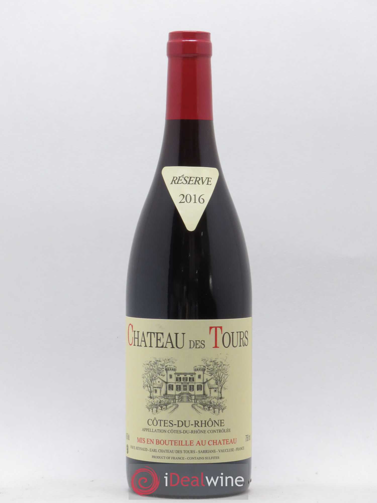 Côtes-du-Rhône Château des Tours Emmanuel Reynaud 2016 - Lot de 1 bouteille - 0