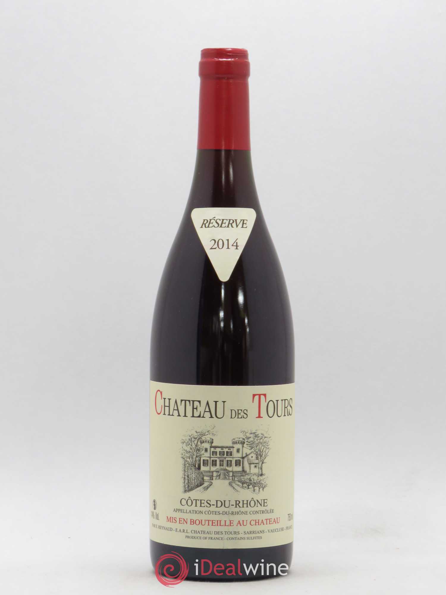 Côtes-du-Rhône Château des Tours Emmanuel Reynaud 2014 - Lot de 1 bouteille - 0
