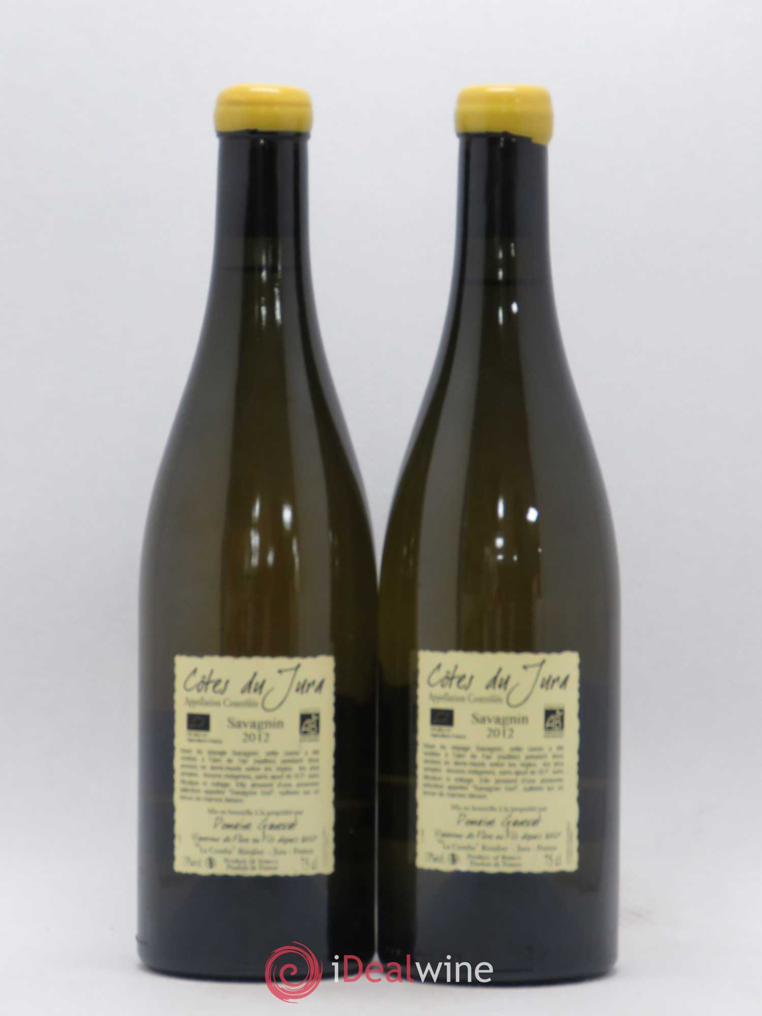 Côtes du Jura Les Chalasses Marnes Bleues Jean-François Ganevat (Domaine) 2012 - Lot de 2 bouteilles - 1