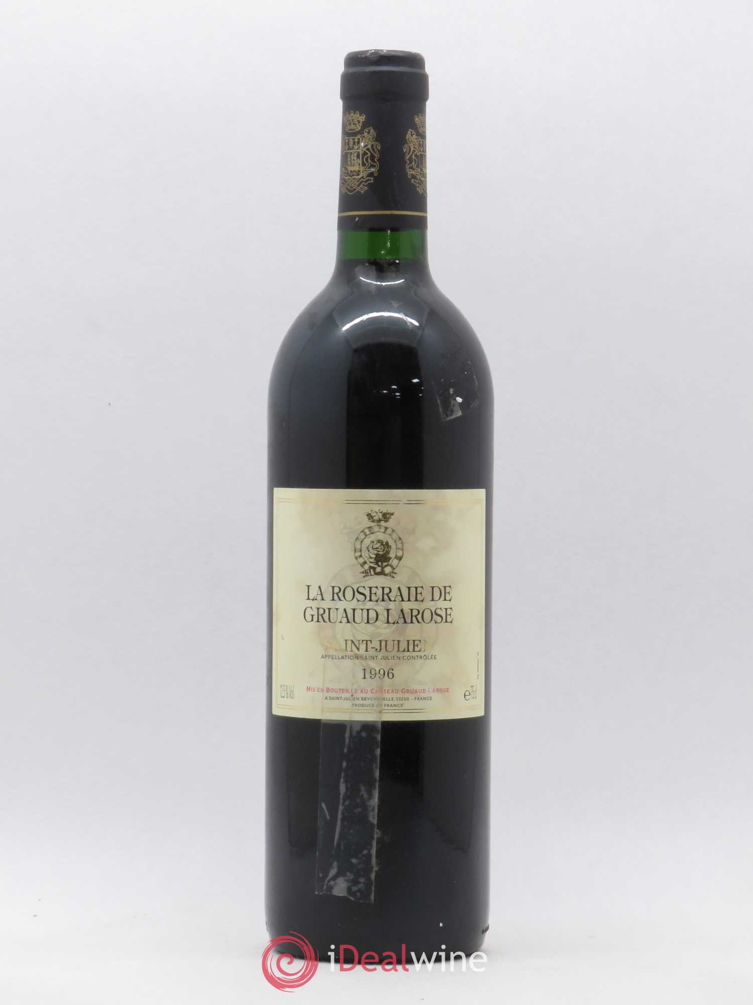 Saint-Julien La Roseraie de Gruaud Larose (sans prix de réserve) 1996 - Posten von 1 Flasche - 0