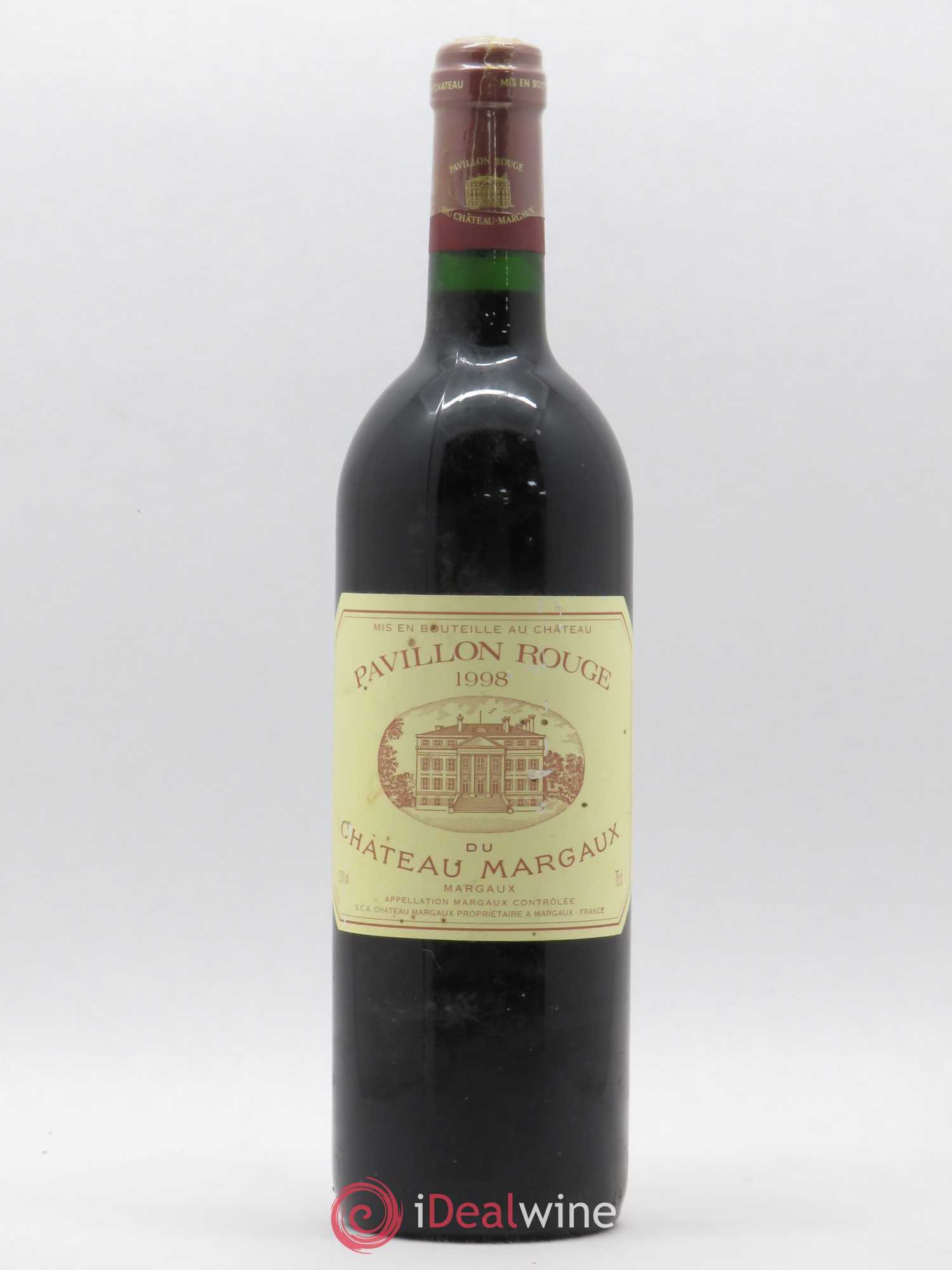 Pavillon Rouge du Château Margaux Second Vin 1998 - Lot de 1 bouteille - 0