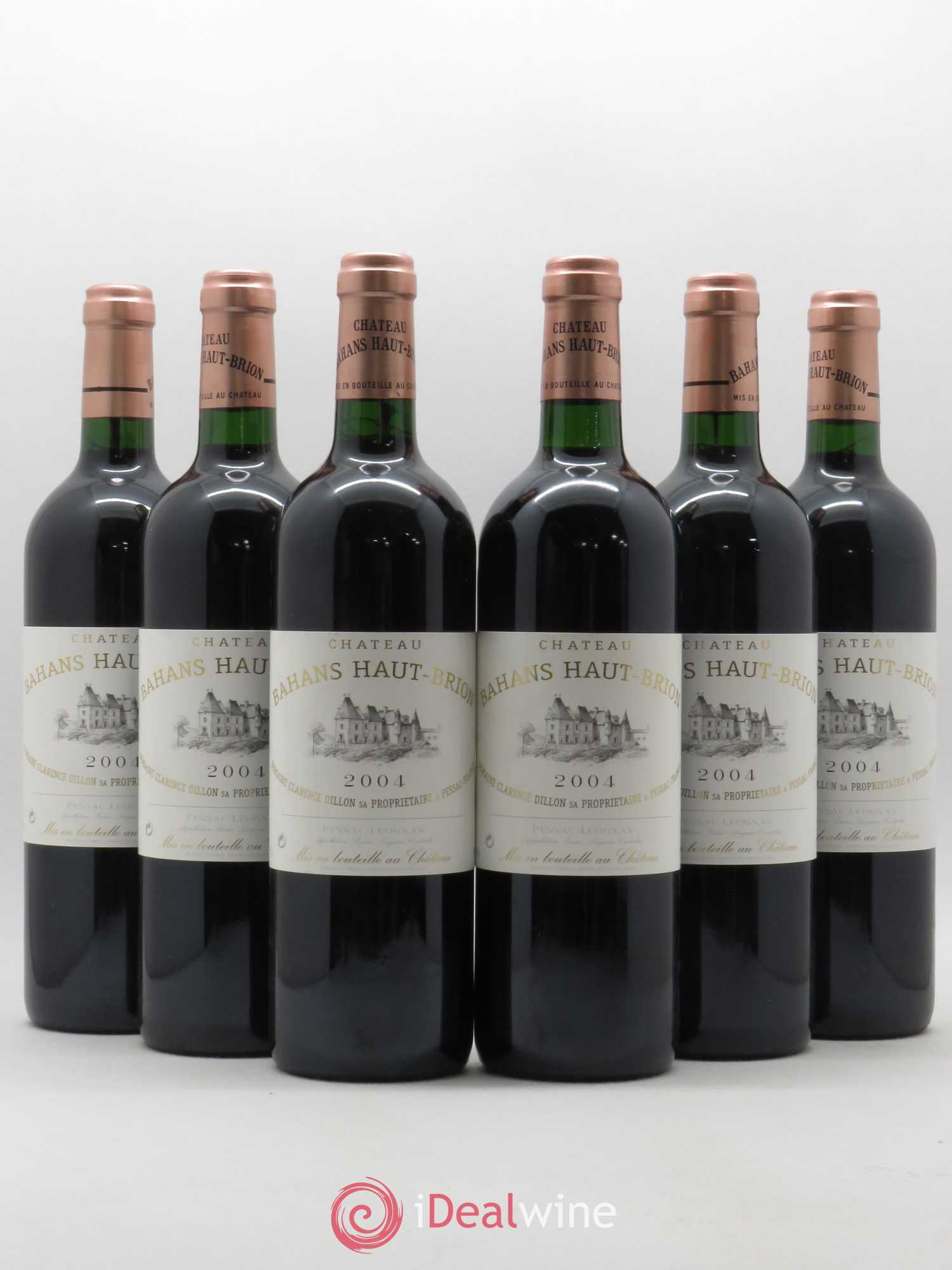 Clarence (Bahans) de Haut-Brion Second Vin 2004 - Lot de 6 bouteilles - 0