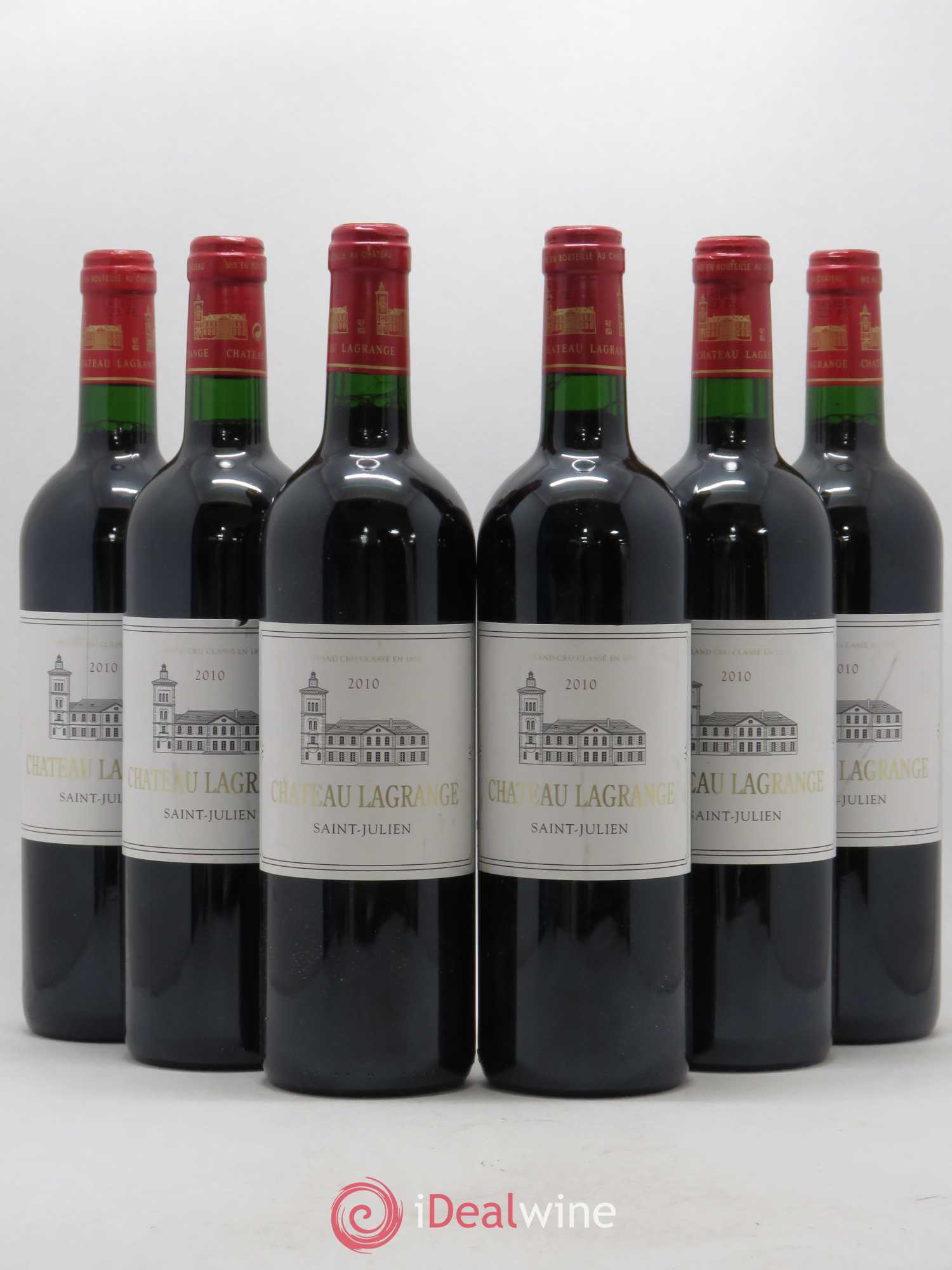 Château Lagrange 3ème Grand Cru Classé 2010 - Lot de 6 bouteilles - 0