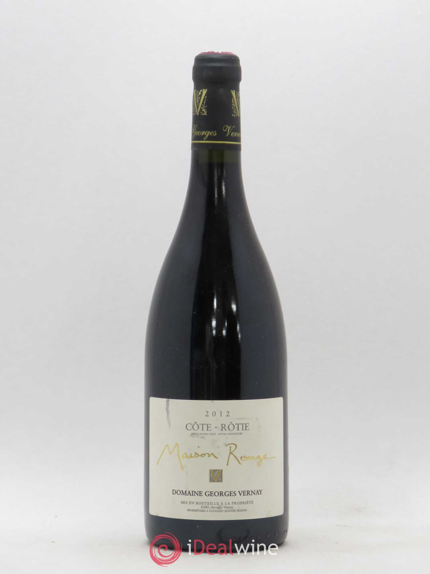 Côte-Rôtie Maison Rouge Georges Vernay 2012 - Lot de 1 bouteille - 0