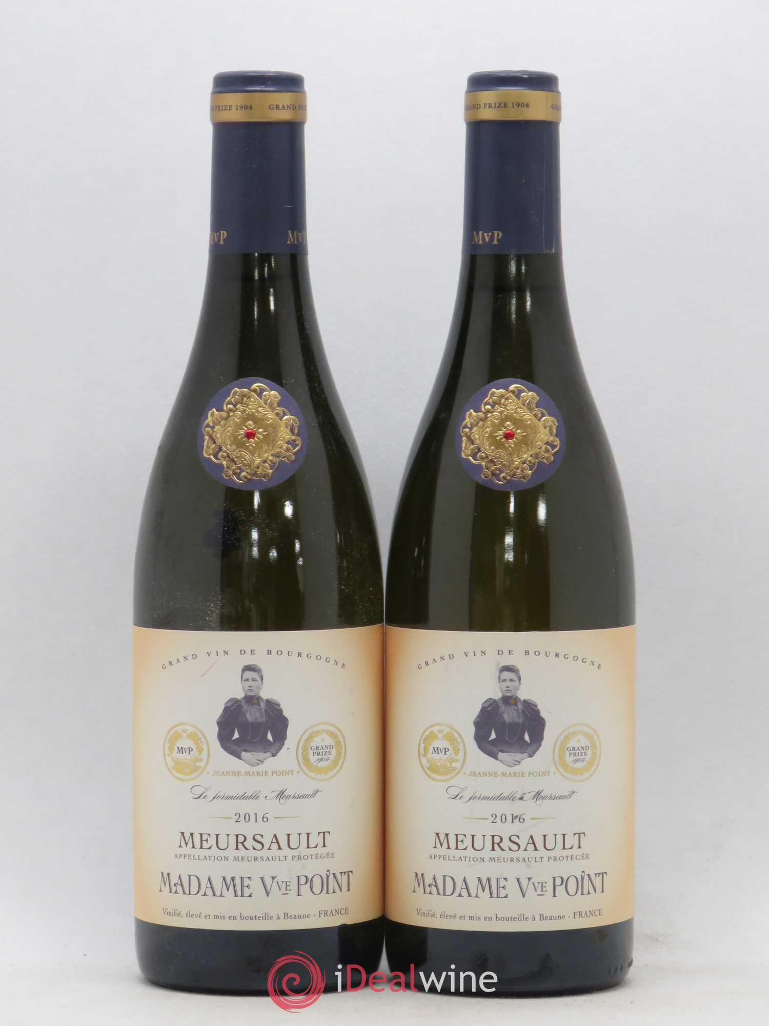 Meursault Veuve Point (sans prix de réserve) 2016 - Lot de 2 bouteilles - 0