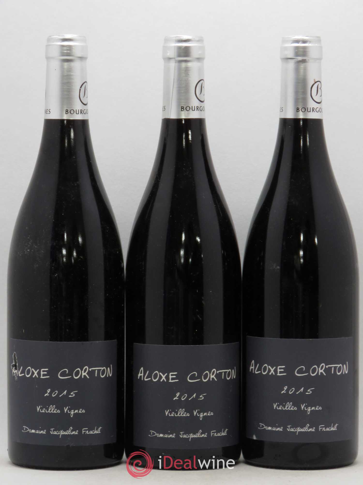 Aloxe-Corton Vieilles Vignes Jacqueline Frachet 2015 - Posten von 3 Flaschen - 0