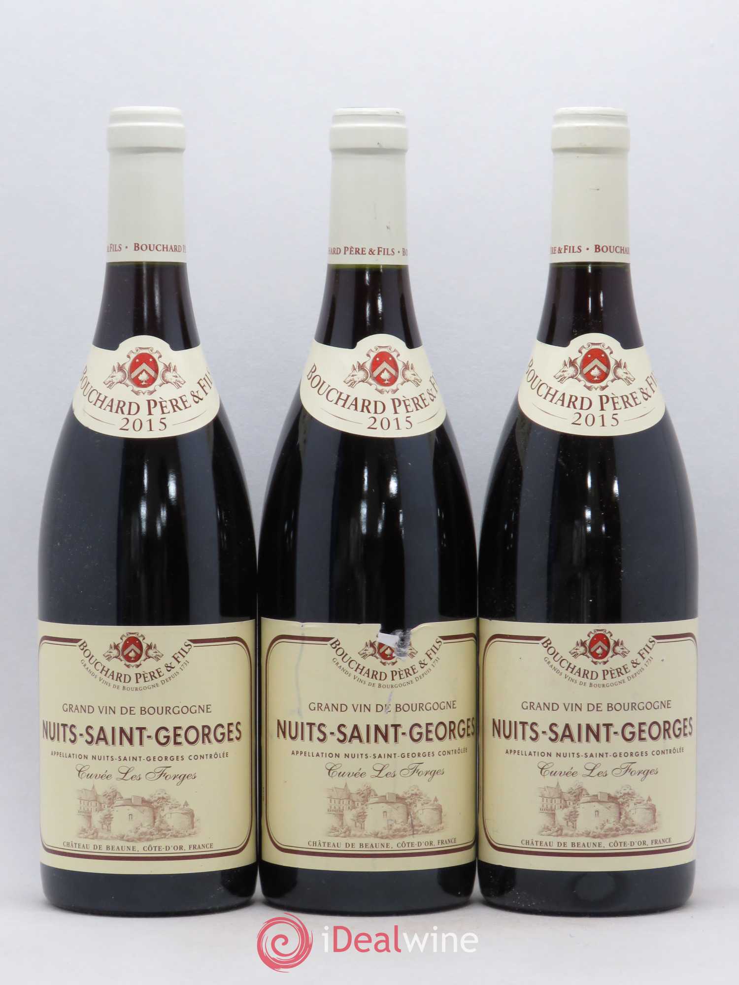Nuits-Saint-Georges Cuvée Les Forges Bouchard Père & Fils 2015 - Posten von 3 Flaschen - 0