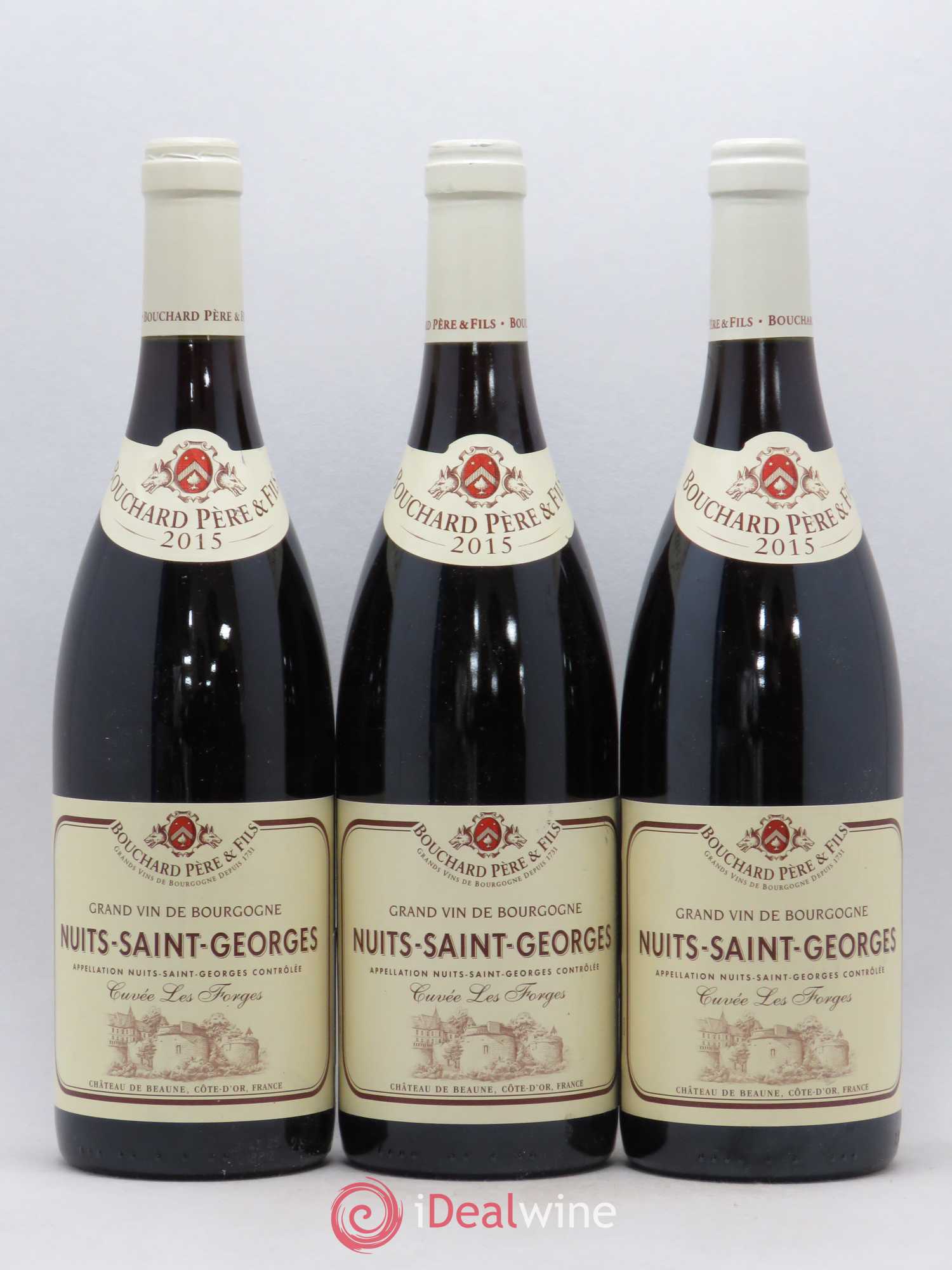 Nuits-Saint-Georges Cuvée Les Forges Bouchard Père & Fils 2015 - Posten von 3 Flaschen - 0