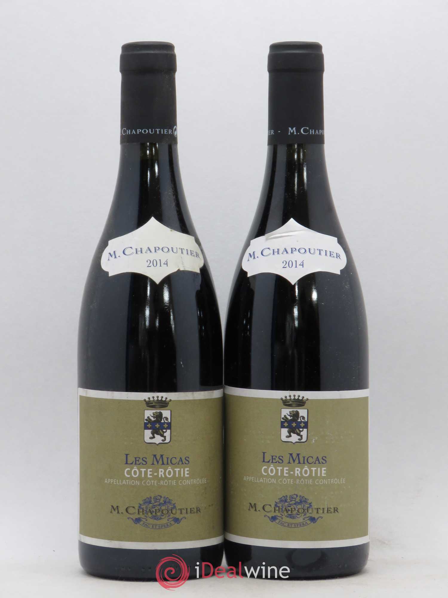 Côte-Rôtie Chapoutier Les Micas 2014 - Lot de 2 bouteilles - 0