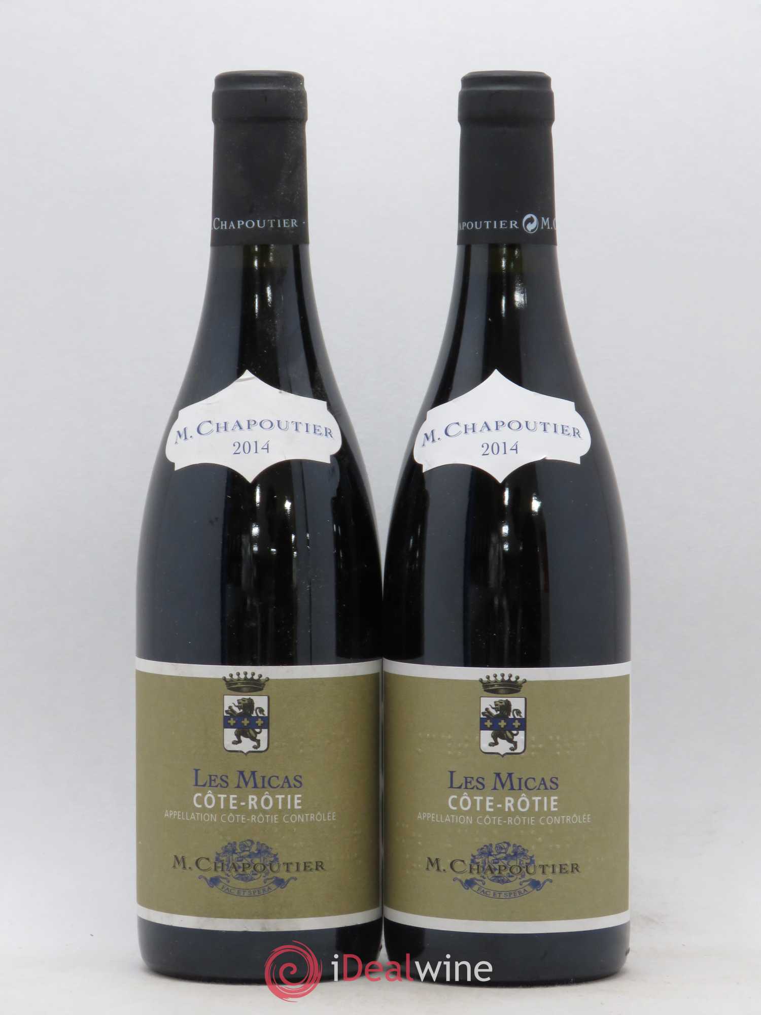 Côte-Rôtie Chapoutier Les Micas 2014 - Lot de 2 bouteilles - 0