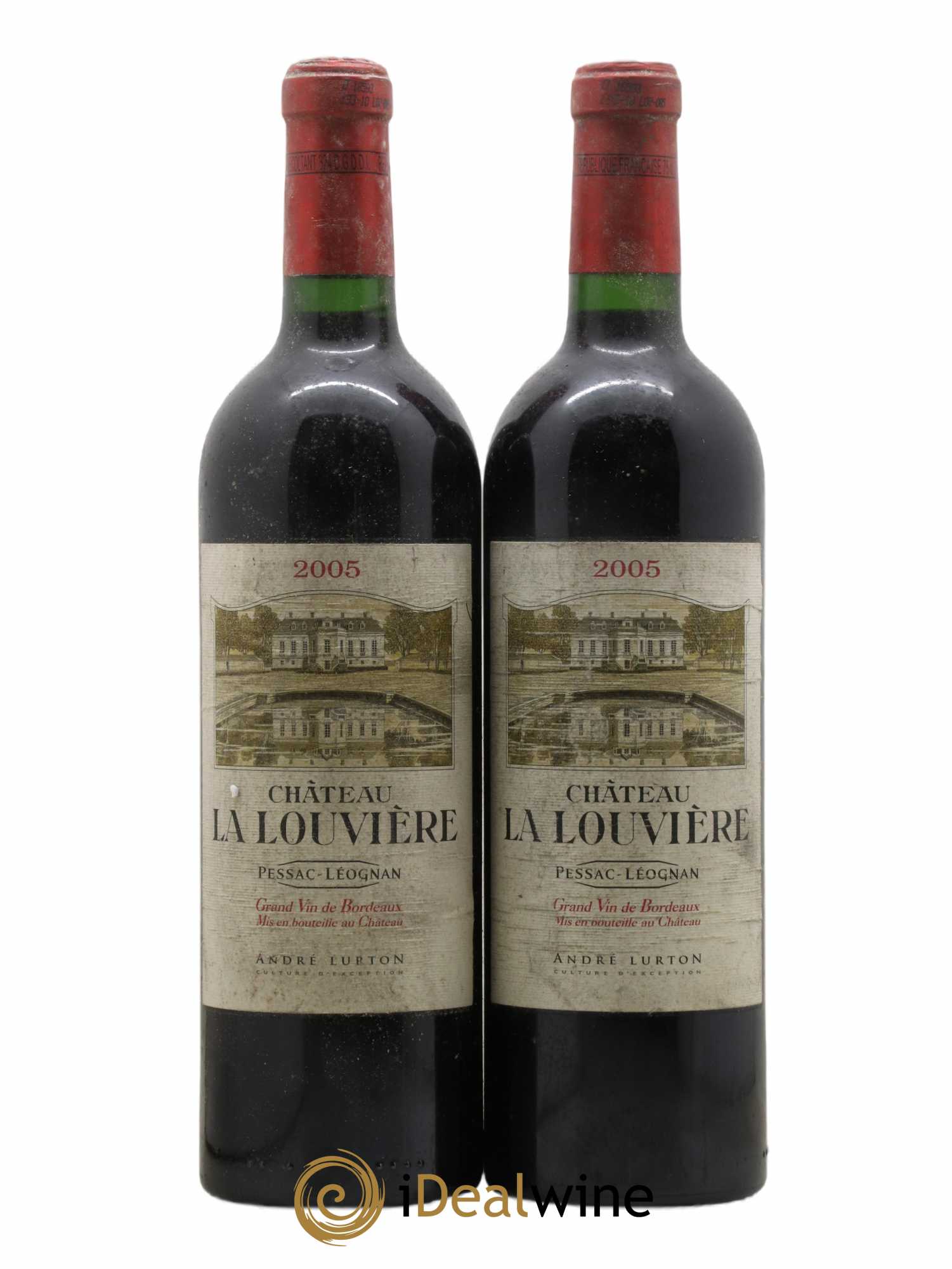 Château la Louvière 2005 - Lot de 2 bouteilles - 0