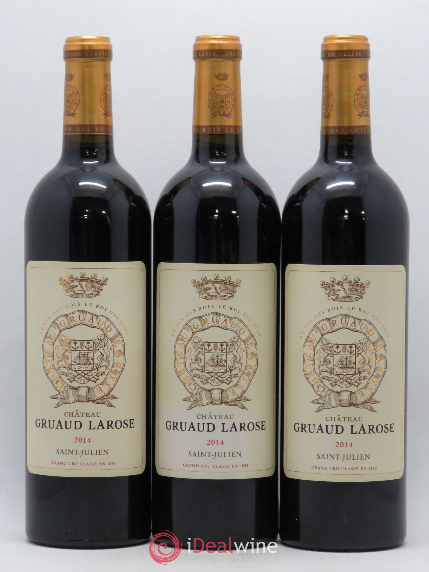 Château Gruaud Larose 2ème Grand Cru Classé 2014 - Lot de 3 bouteilles - 0