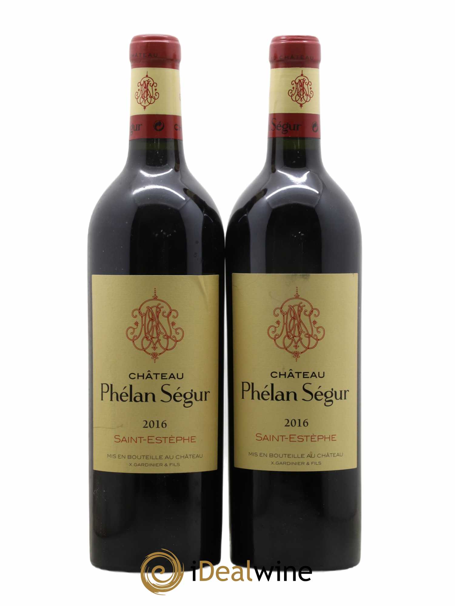 Château Phélan Ségur 2016 - Lot de 2 bouteilles - 0
