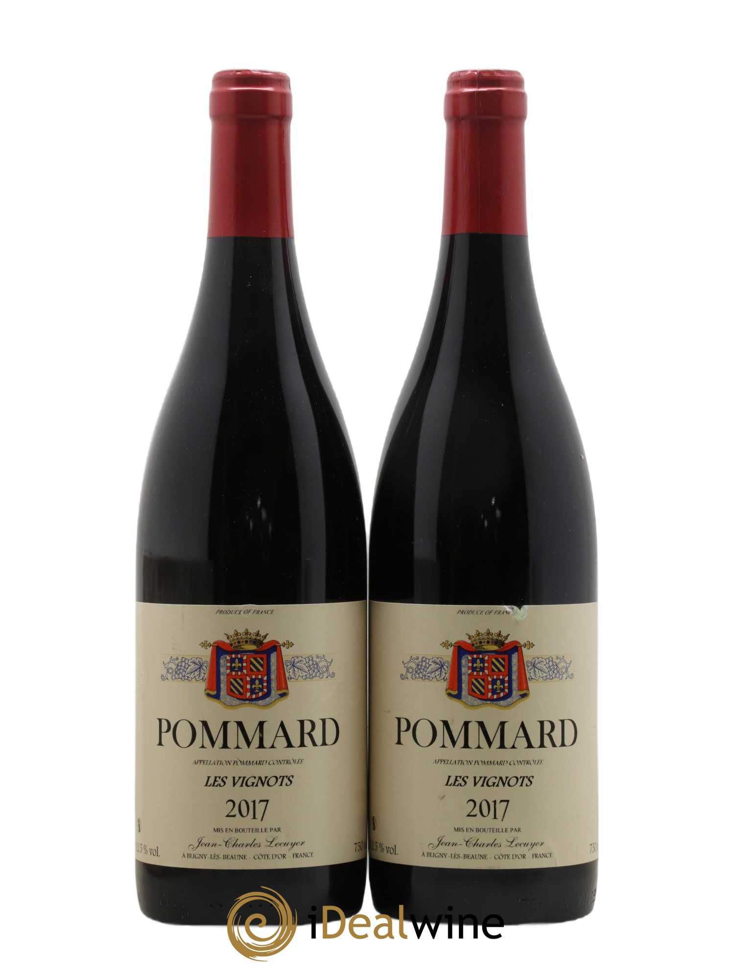 Pommard Les Vignots Lecuyer 2017 - Posten von 2 Flaschen - 0