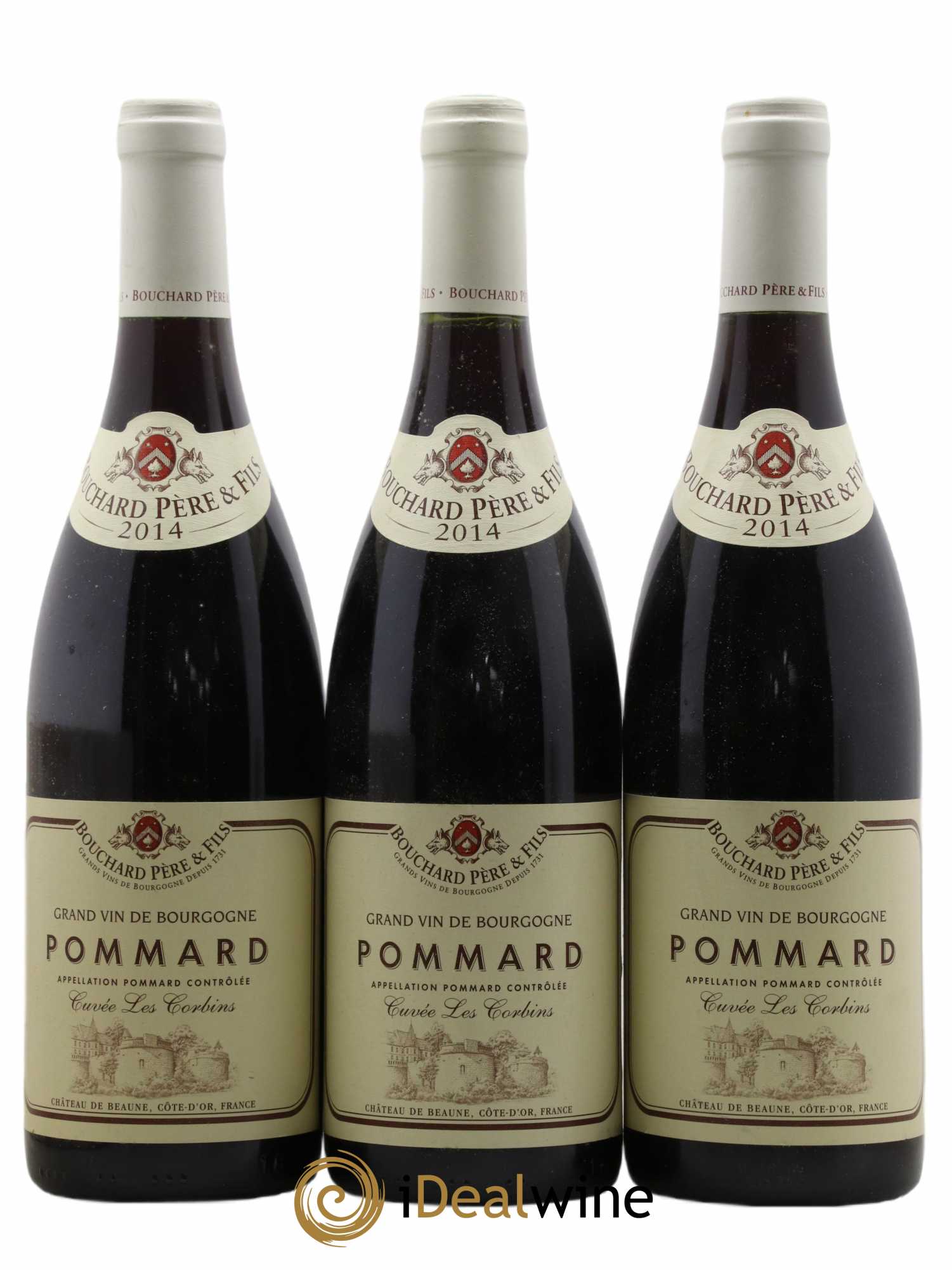 Pommard Bouchard Père & Fils Les Corbins 2014 - Posten von 3 Flaschen - 0