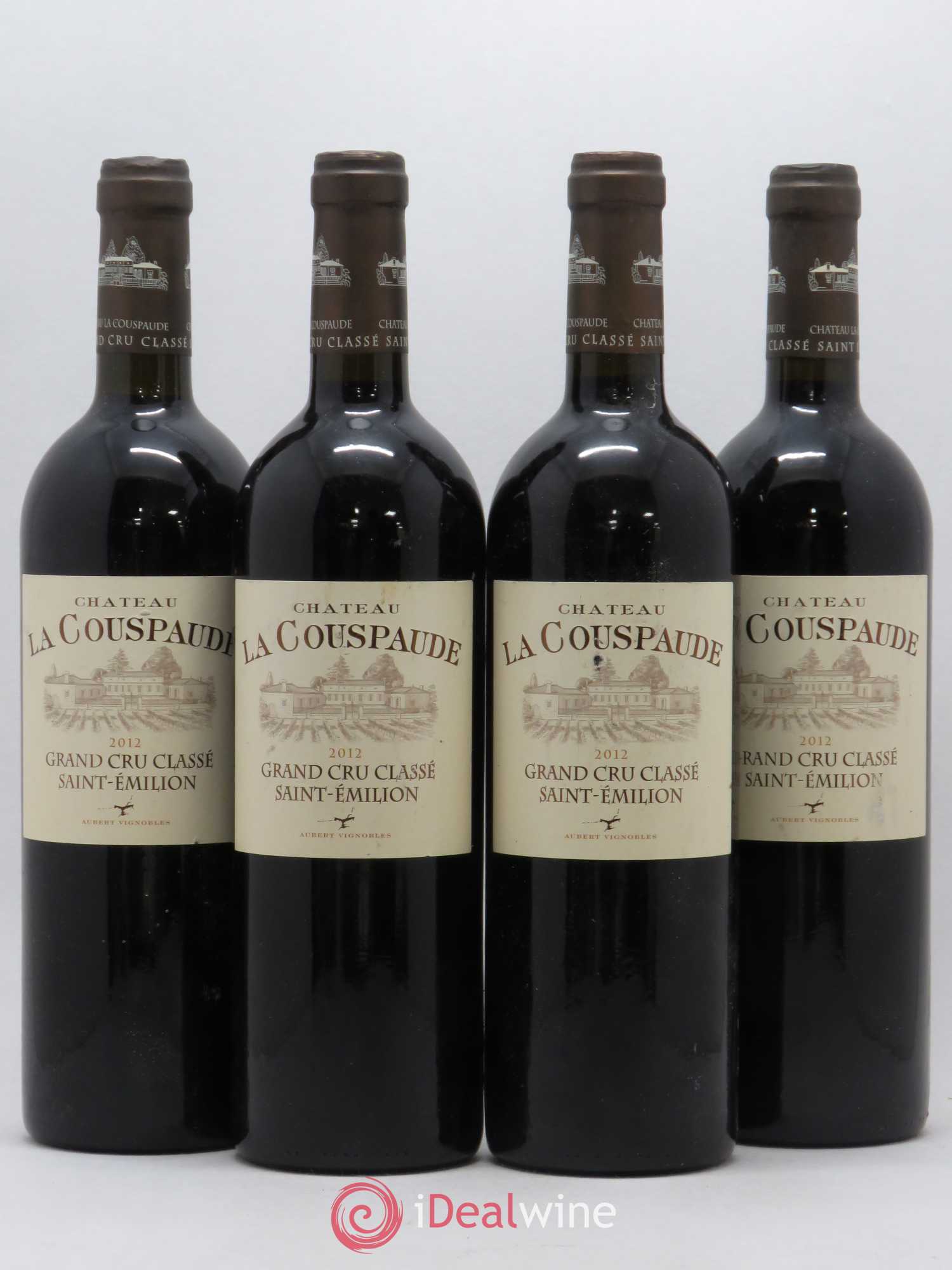 Château la Couspaude Grand Cru Classé 2012 - Lot de 4 bouteilles - 0