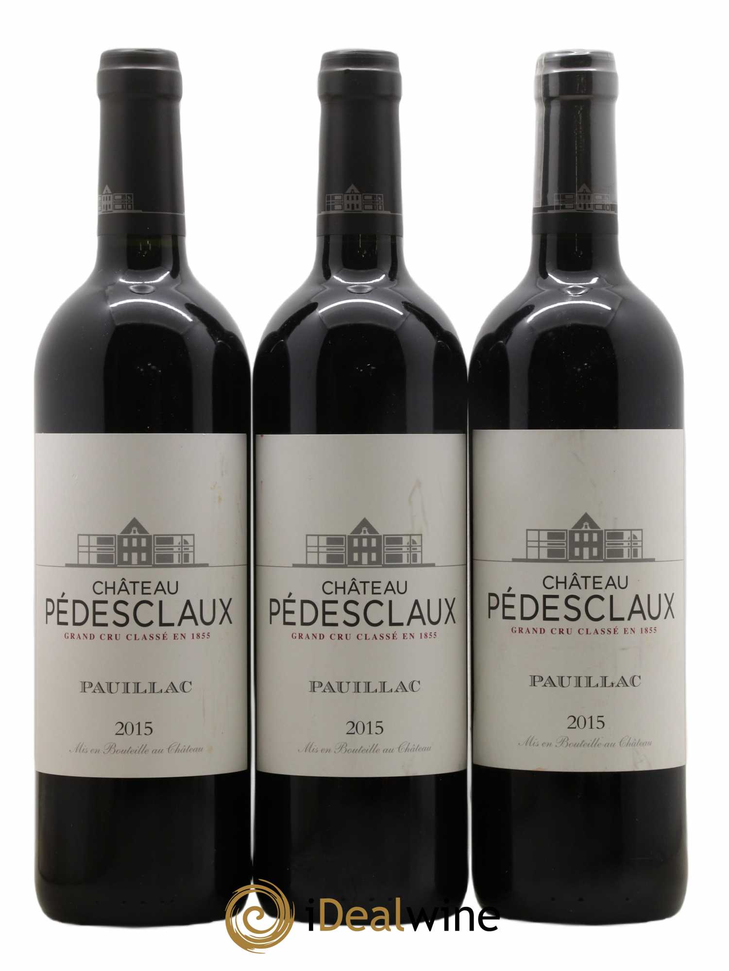 Château Pedesclaux 5ème Grand Cru Classé 2015 - Lot de 3 bouteilles - 0