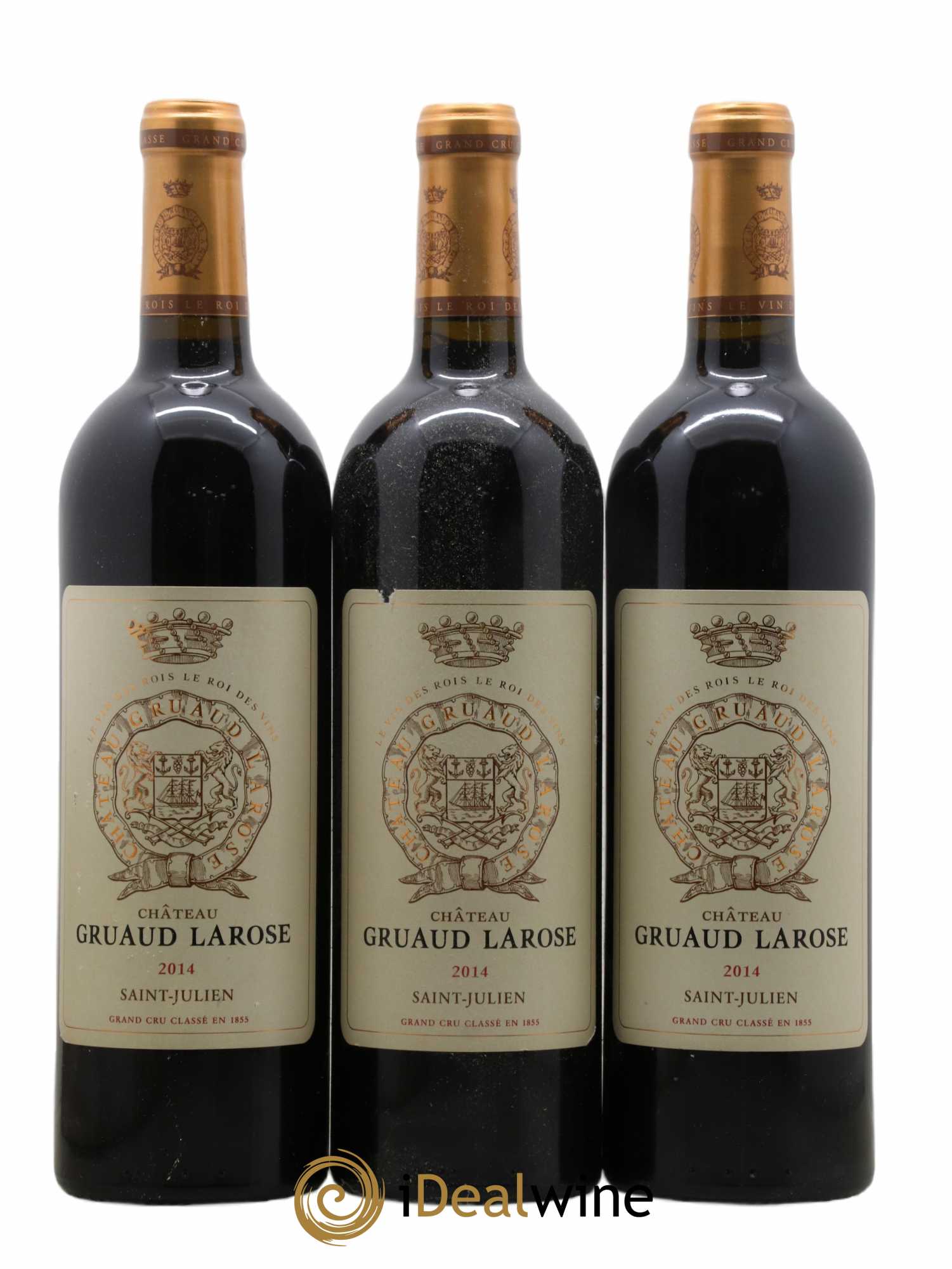 Château Gruaud Larose 2ème Grand Cru Classé 2014 - Lot de 3 bouteilles - 0