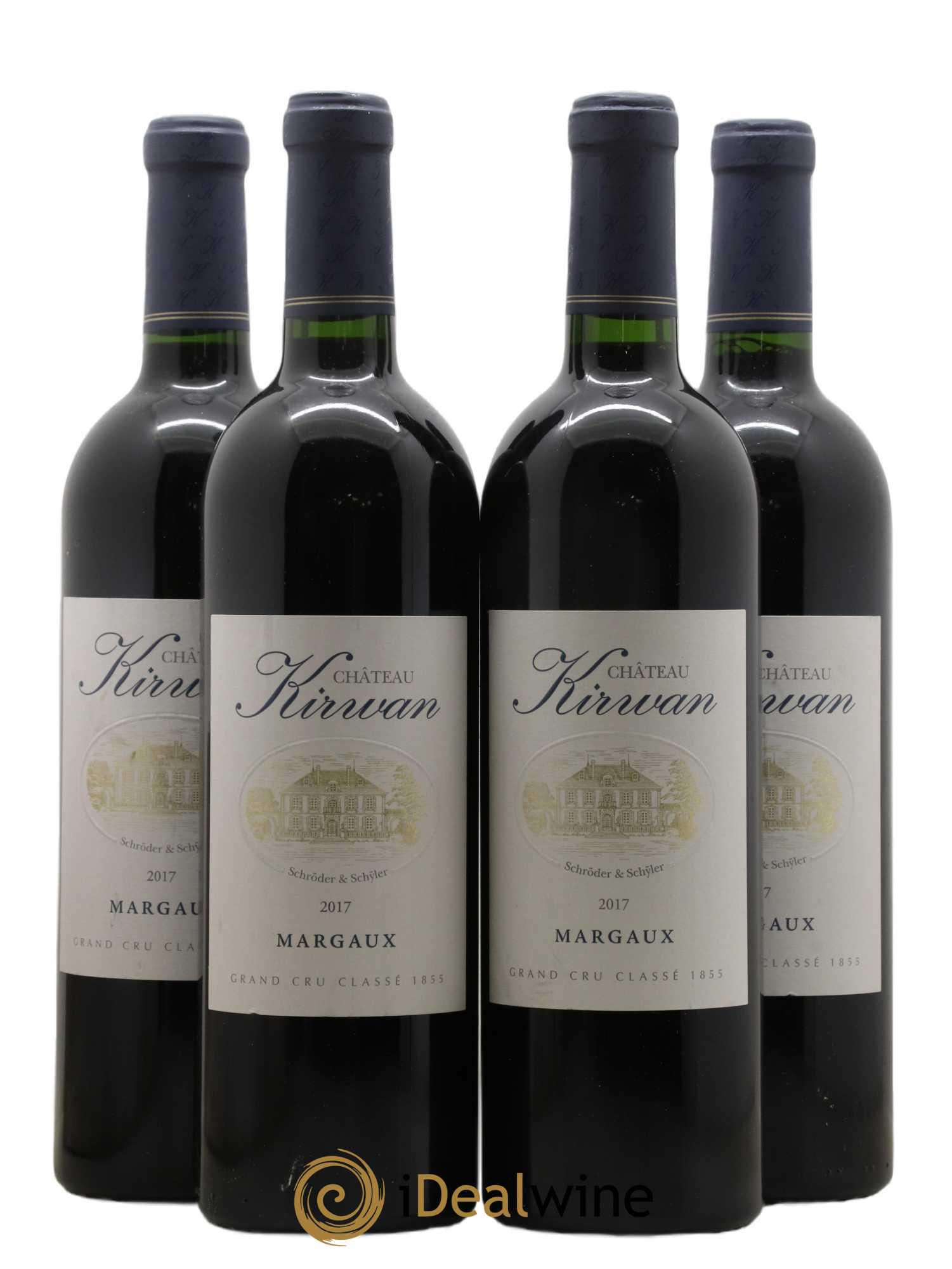 Château Kirwan 3ème Grand Cru Classé 2017 - Lot de 4 bouteilles - 0