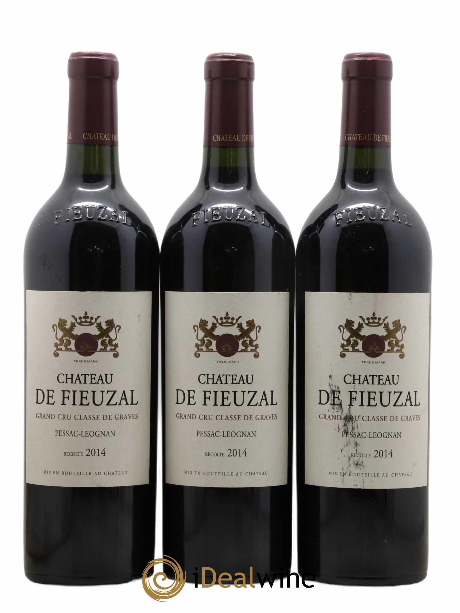 Château de Fieuzal Cru Classé de Graves 2014 - Lot de 3 bouteilles - 0