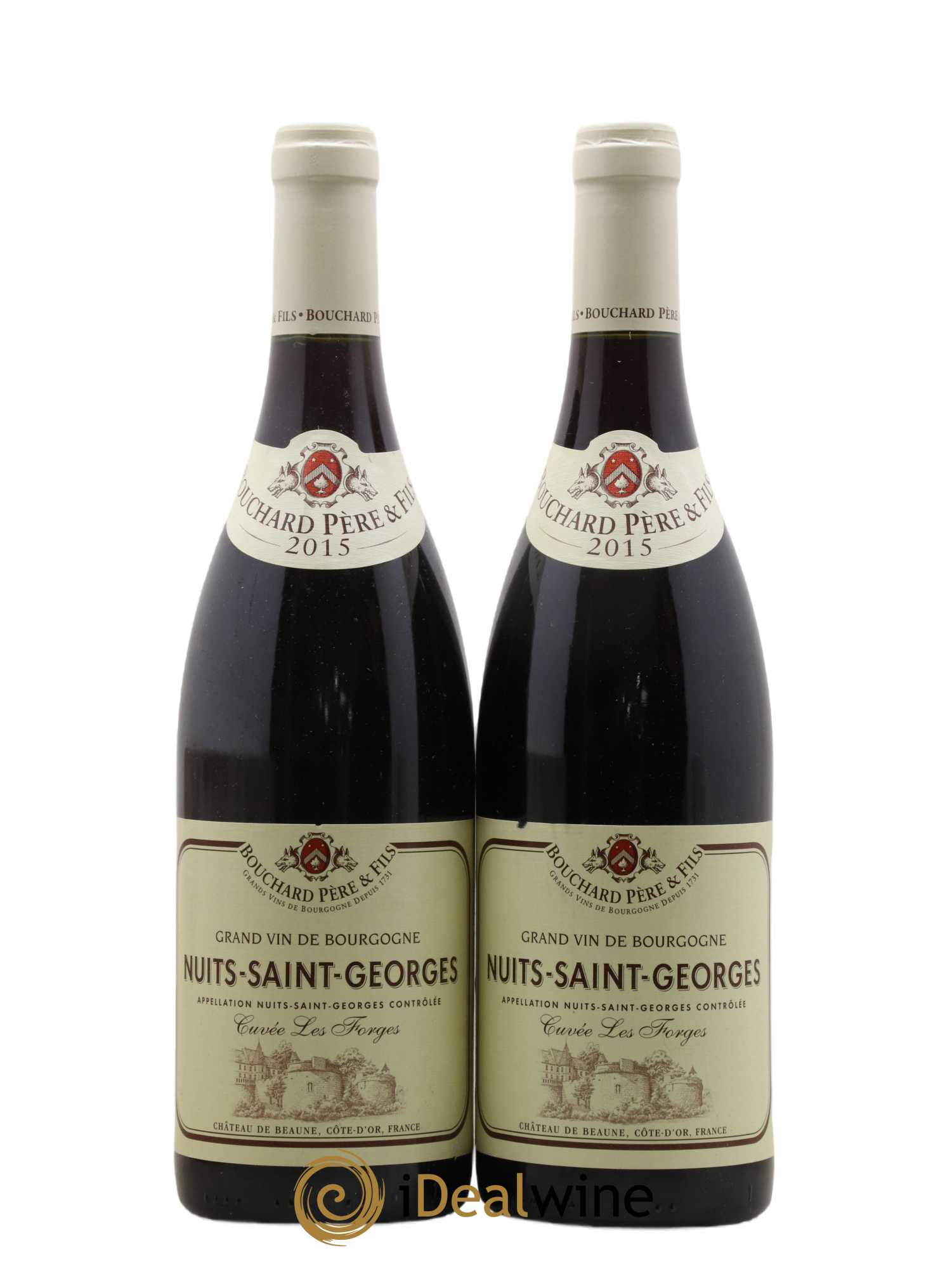 Nuits-Saint-Georges Les Forges Bouchard Père & Fils 2015 - Lot de 2 bouteilles - 0
