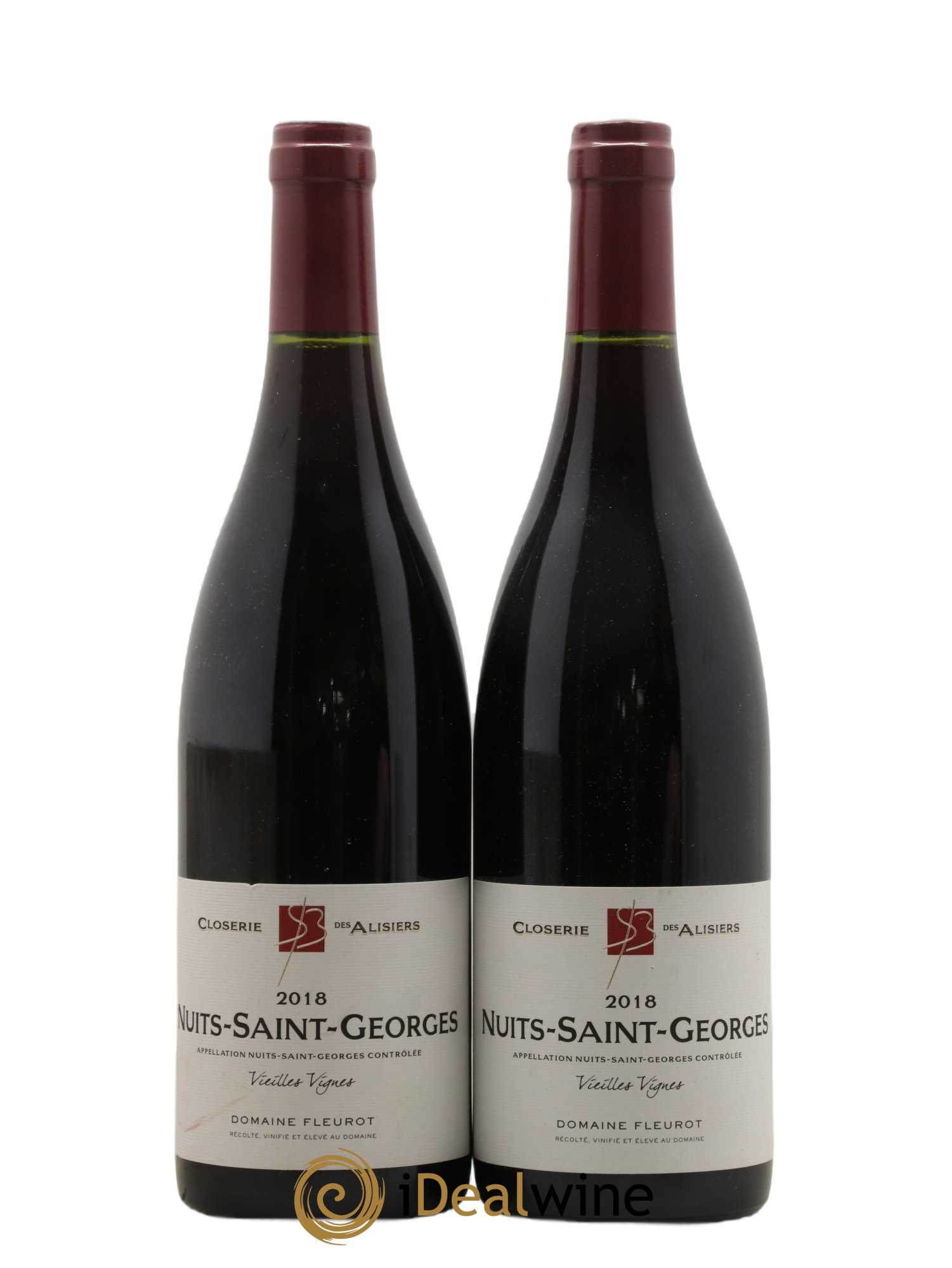Nuits-Saint-Georges Vieilles Vignes Domaine Fleurot 2018 - Lot de 2 bouteilles - 0