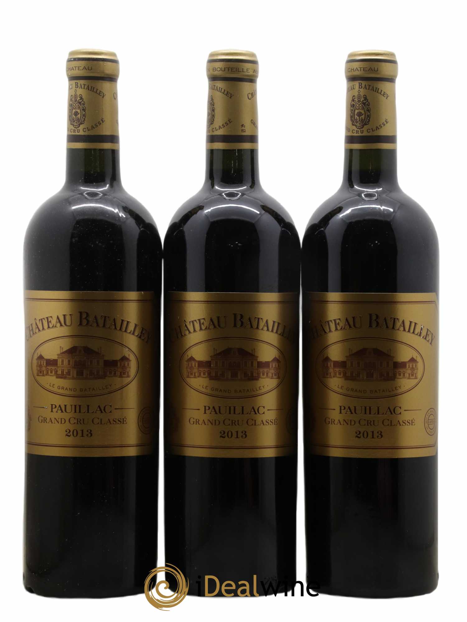 Château Batailley 5ème Grand Cru Classé 2013 - Lot de 3 bouteilles - 0