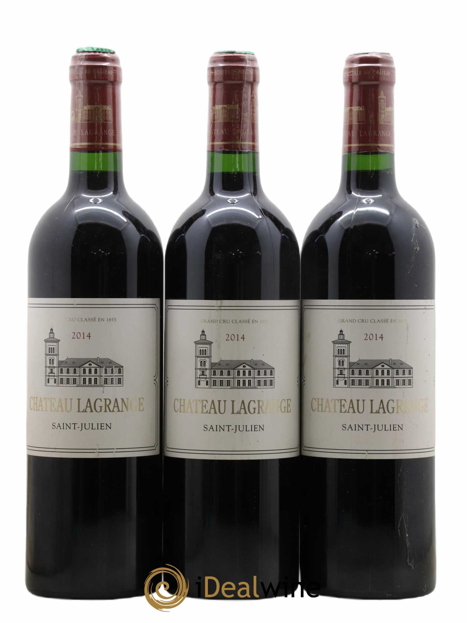 Château Lagrange 3ème Grand Cru Classé 2014 - Lot de 3 bouteilles - 0