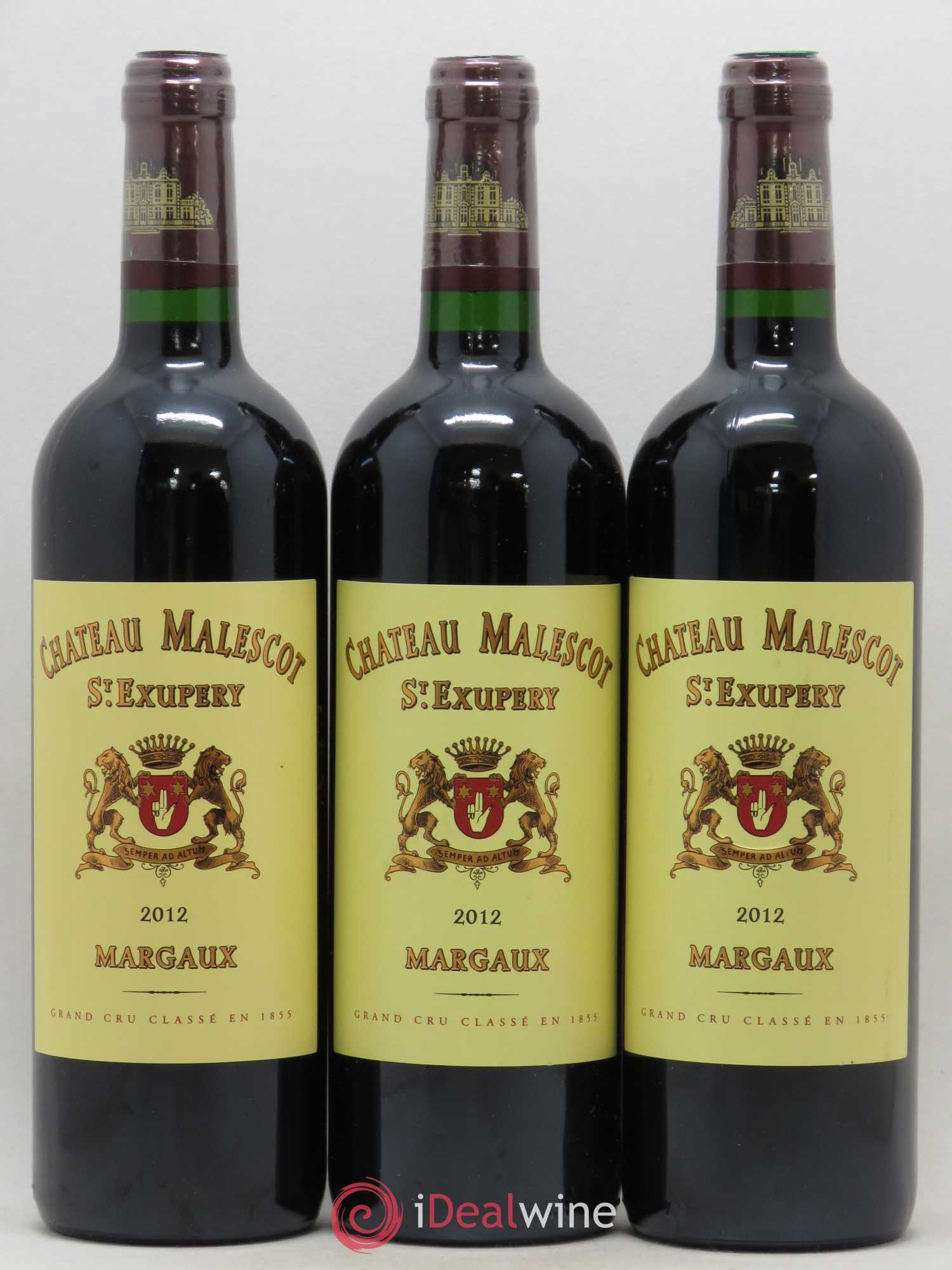 Château Malescot Saint-Exupéry 3ème Grand Cru Classé 2012 - Lot de 6 bouteilles - 1
