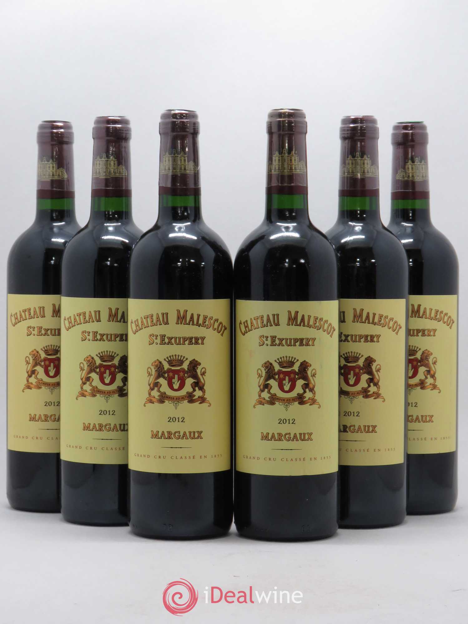 Château Malescot Saint-Exupéry 3ème Grand Cru Classé 2012 - Lot de 6 bouteilles - 0