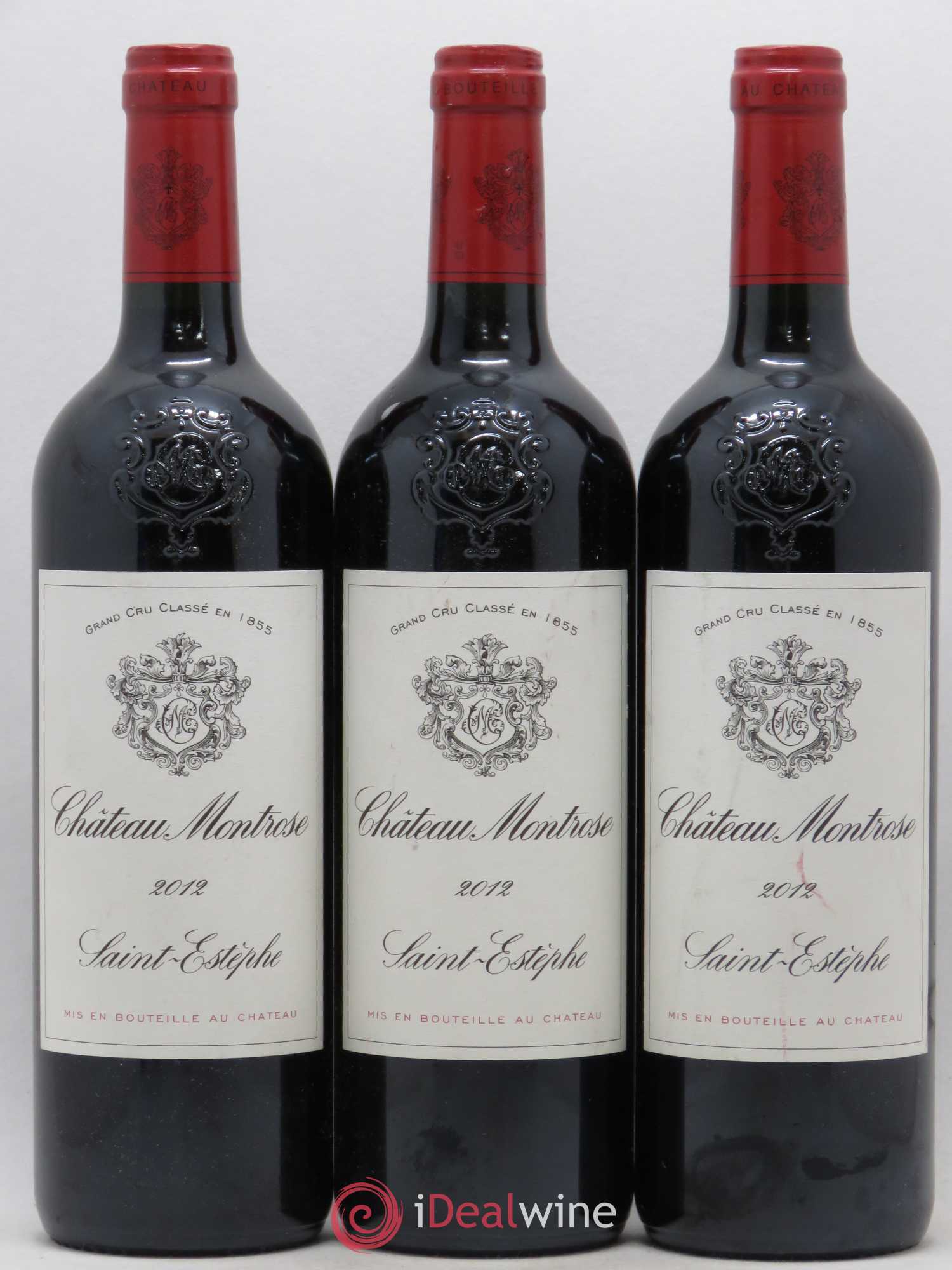 Château Montrose 2ème Grand Cru Classé 2012 - Lot de 6 bouteilles - 1