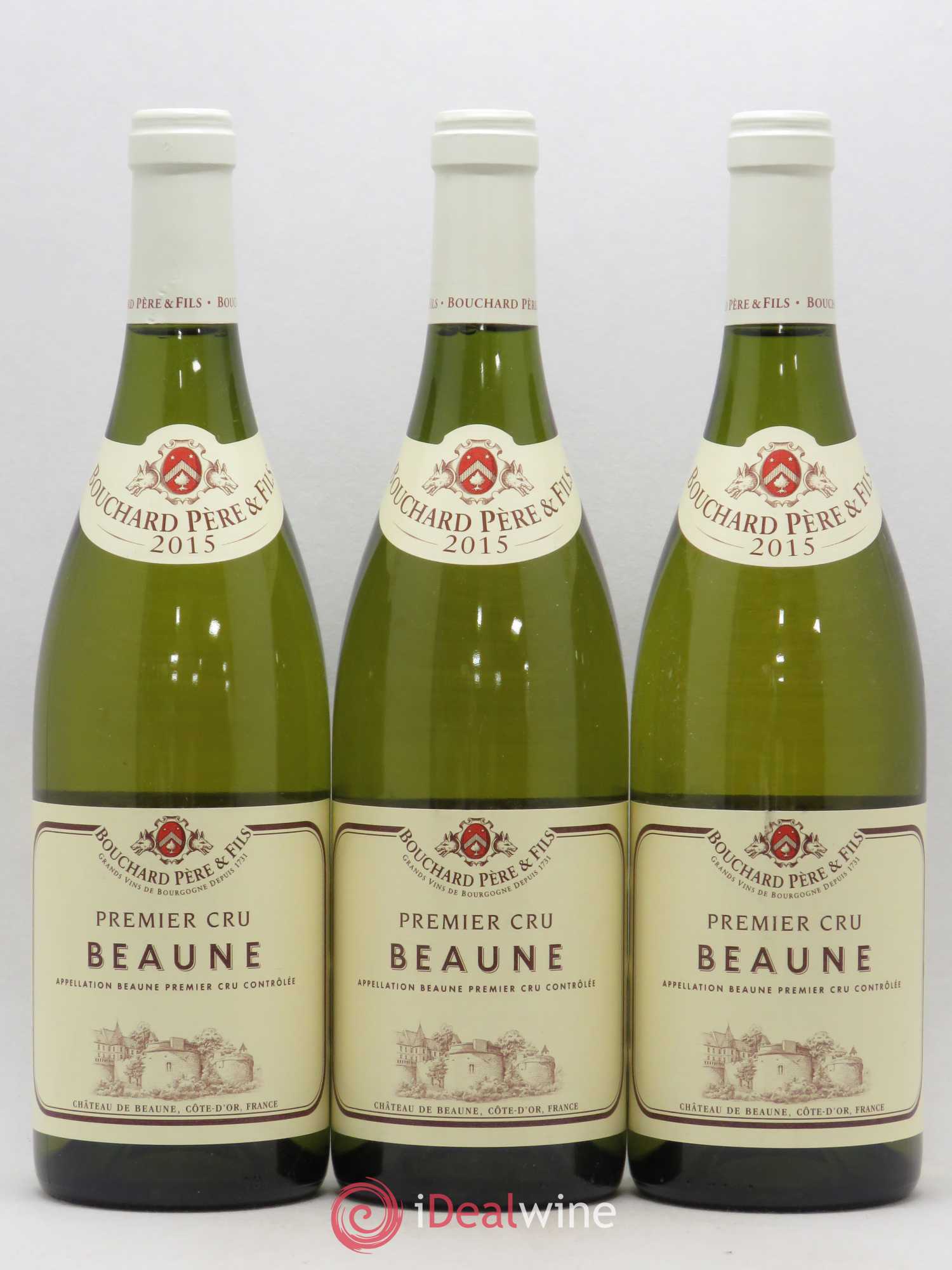 Beaune 1er Cru Bouchard Père & Fils 2015 - Lot de 3 bouteilles - 0