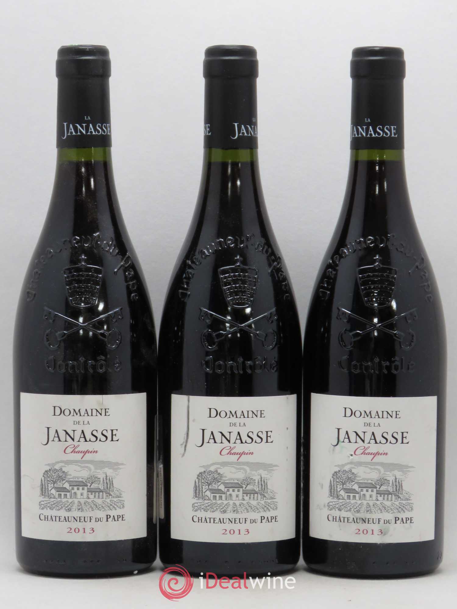Châteauneuf-du-Pape Cuvée Chaupin La Janasse (Domaine de) 2013 - Lot de 3 bouteilles - 0