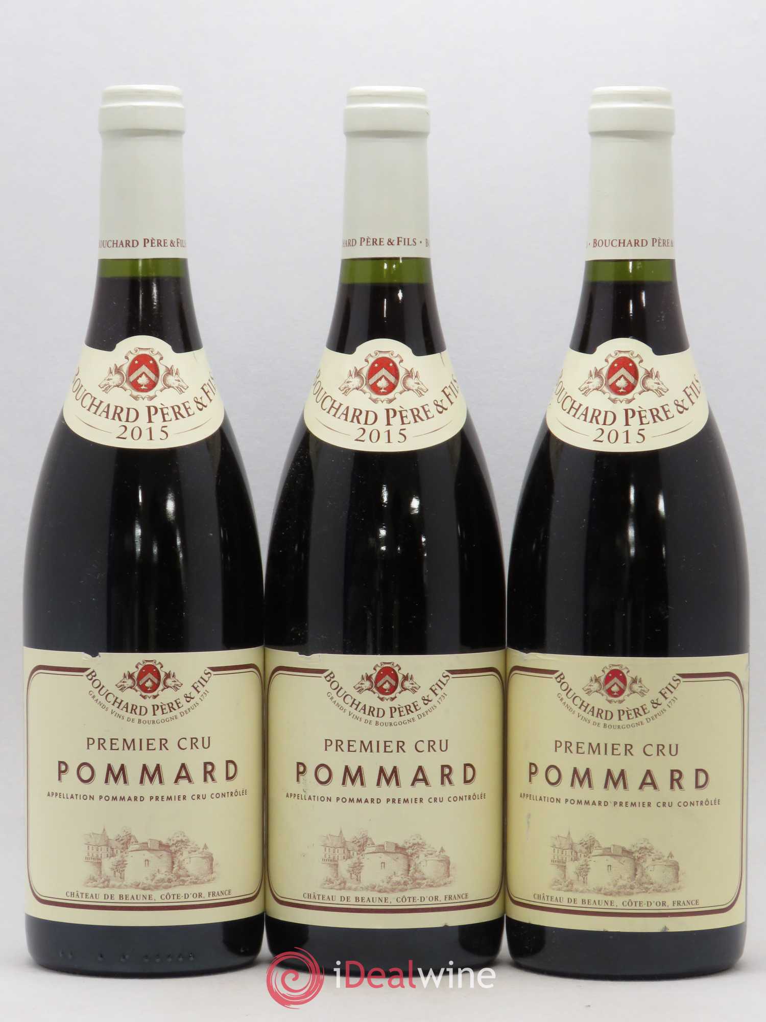 Pommard 1er Cru Bouchard Père & Fils 2015 - Lot de 3 bouteilles - 0