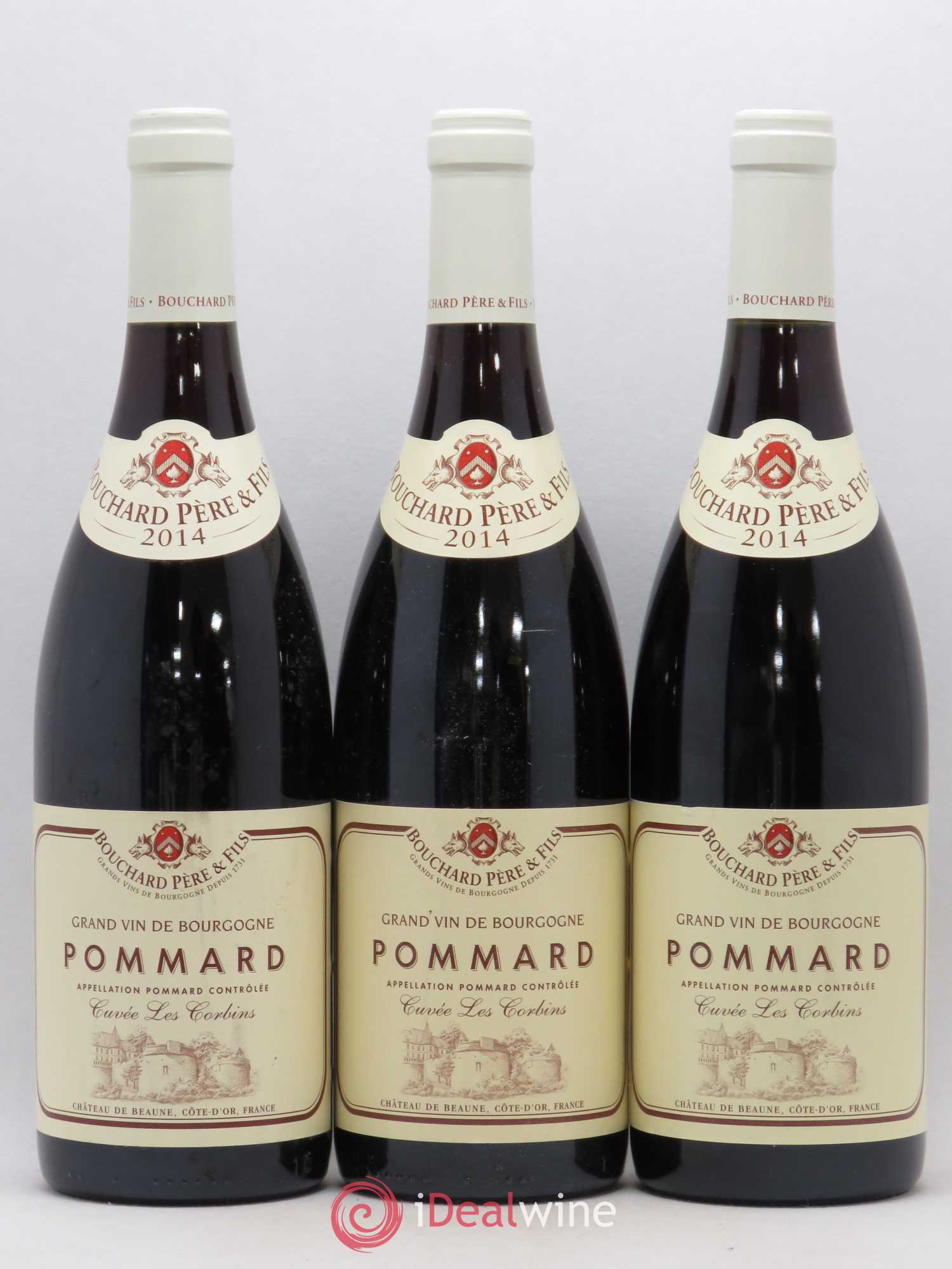 Pommard Cuvée Les Corbins Bouchard Père et Fils (sans prix de réserve) 2014 - Posten von 3 Flaschen - 0