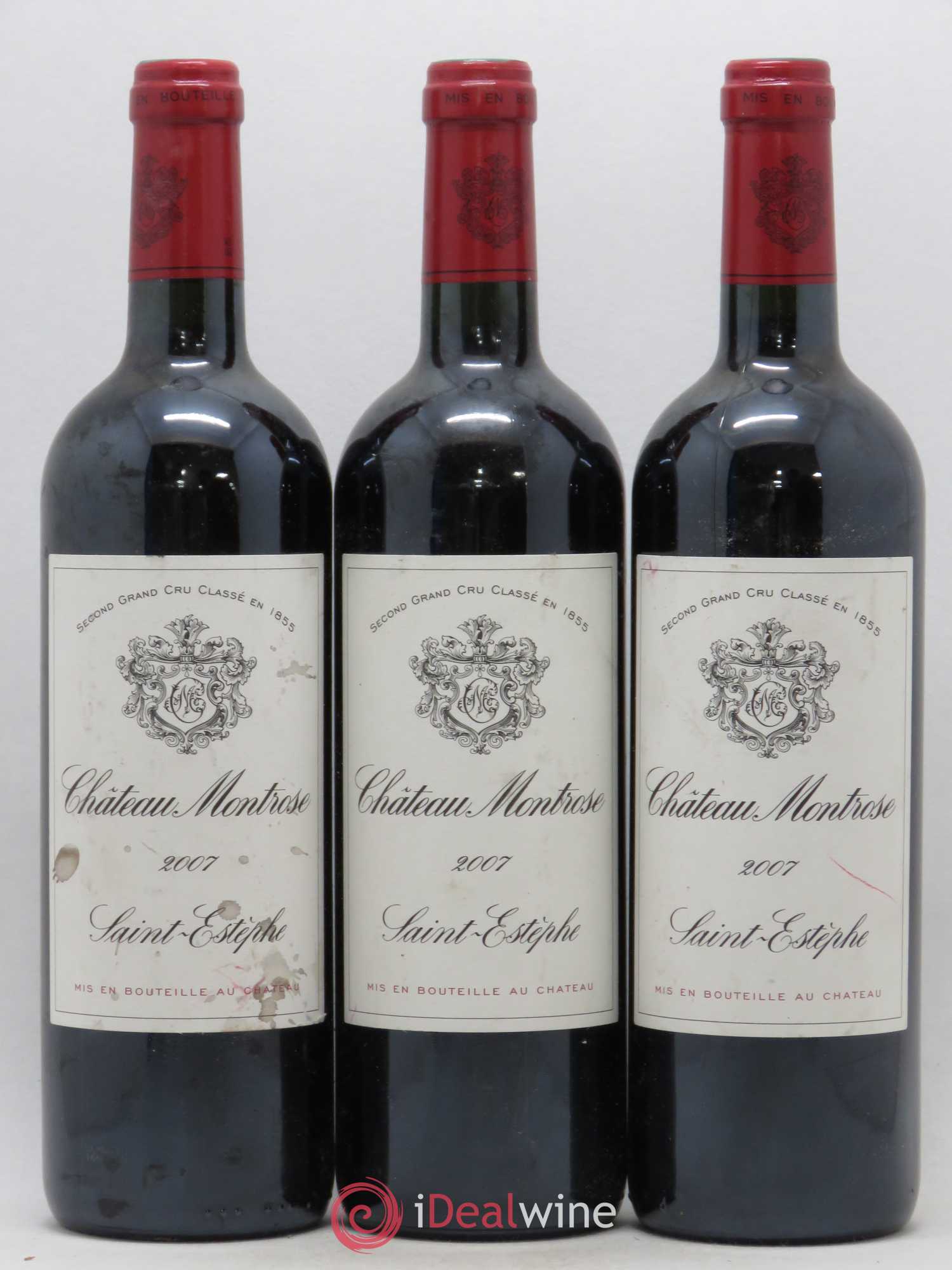Château Montrose 2ème Grand Cru Classé 2007 - Lot de 6 bouteilles - 2