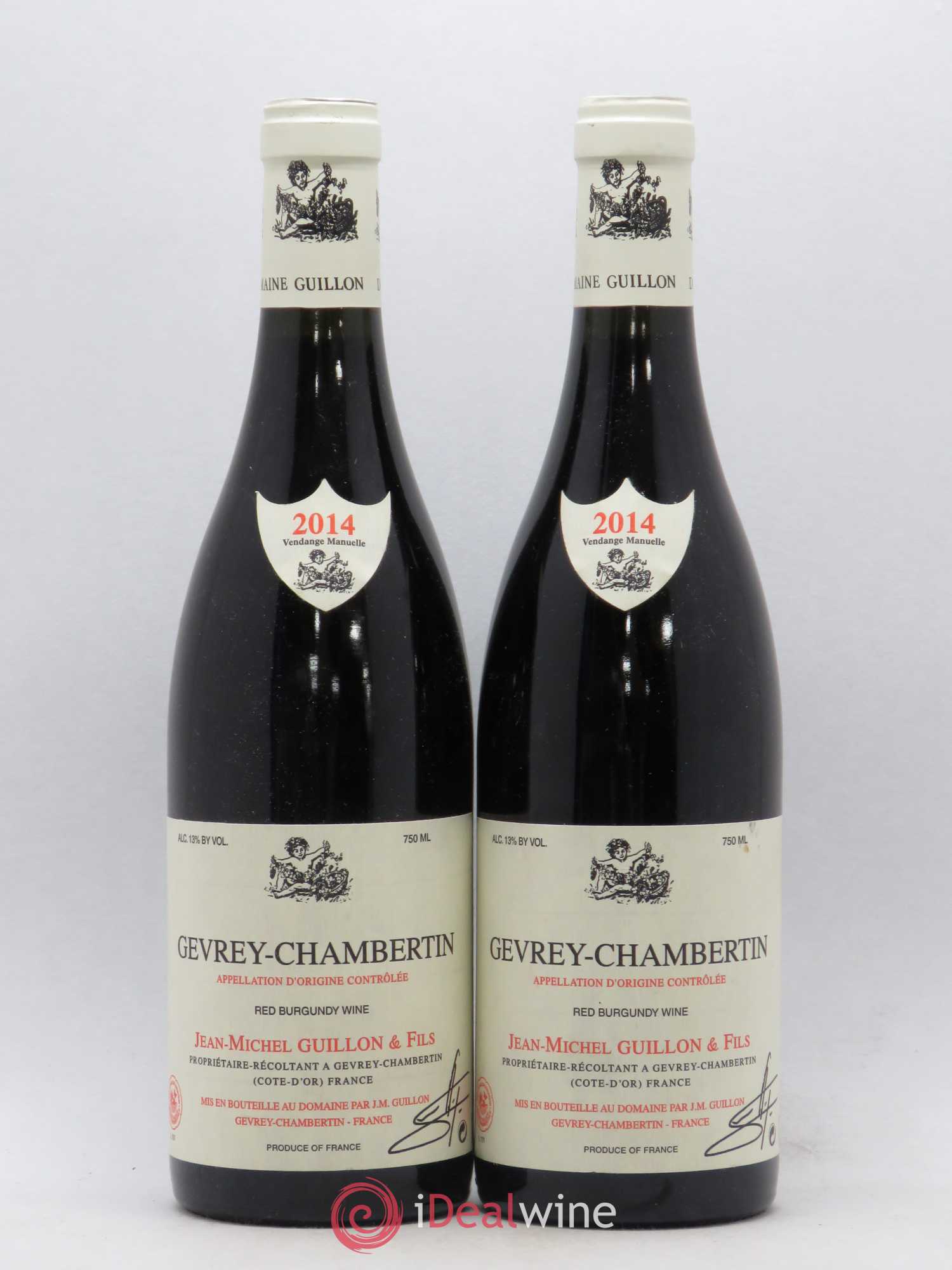 Gevrey-Chambertin Guillon 2014 - Lot de 2 bouteilles - 0