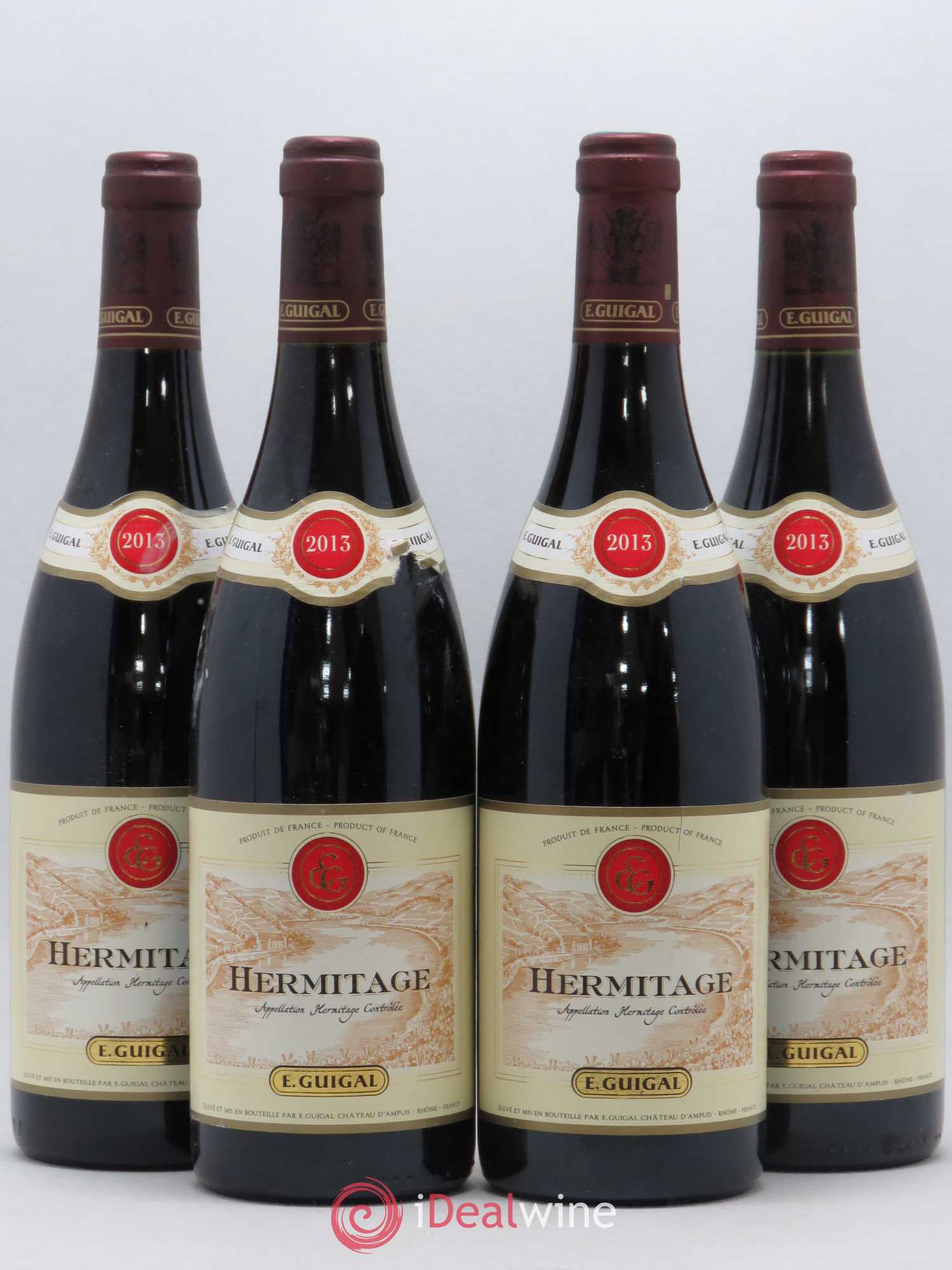 Hermitage Guigal 2013 - Lot de 4 bouteilles - 0