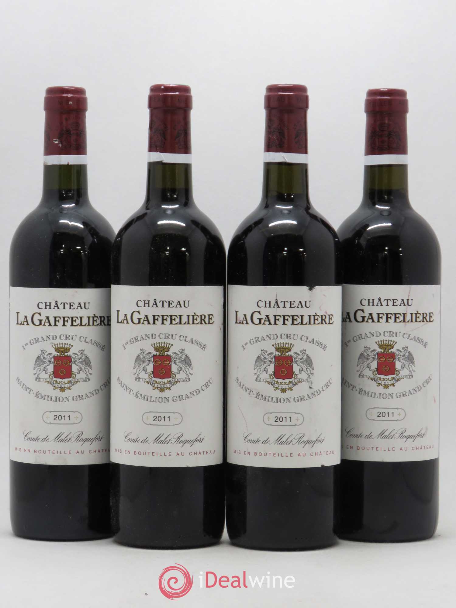 Château la Gaffelière 1er Grand Cru Classé B 2011 - Lot de 4 bouteilles - 0