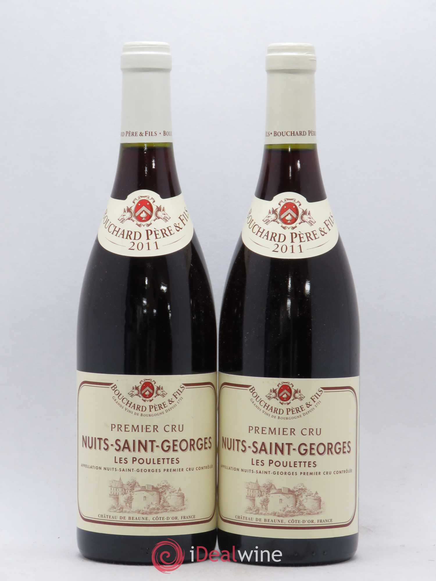 Nuits-Saint-Georges 1er Cru Les Poulettes Bouchard & Fils 2011 - Posten von 2 Flaschen - 0