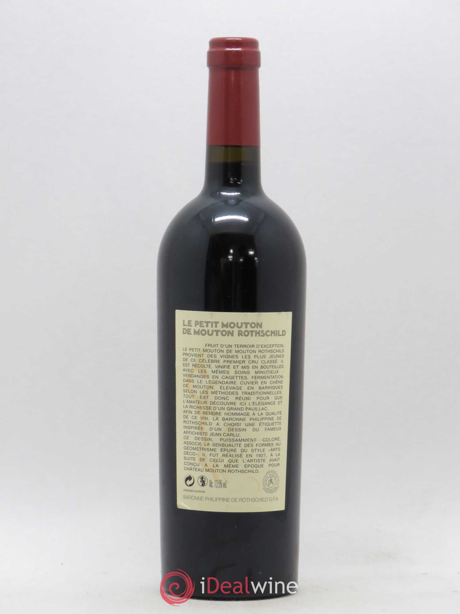 Petit Mouton Second Vin 2010 - Lot de 1 bouteille - 1